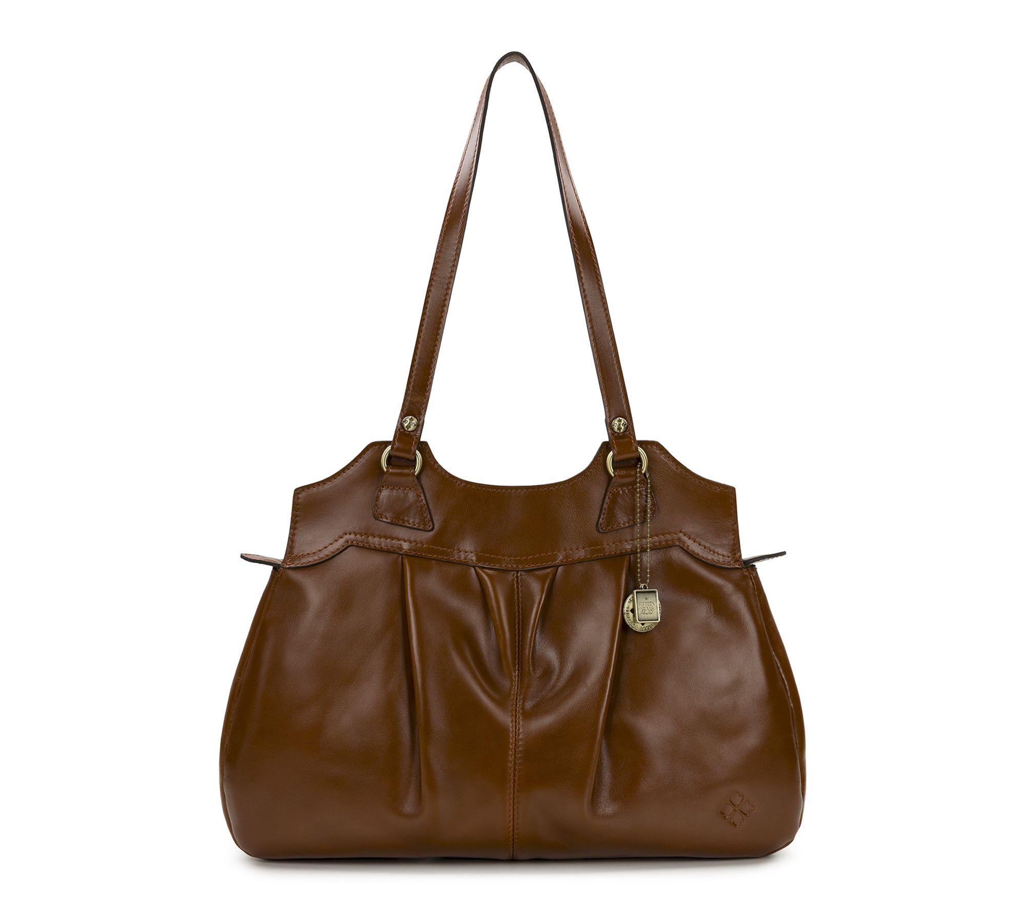 Patricia Nash Napoli Leather Satchel