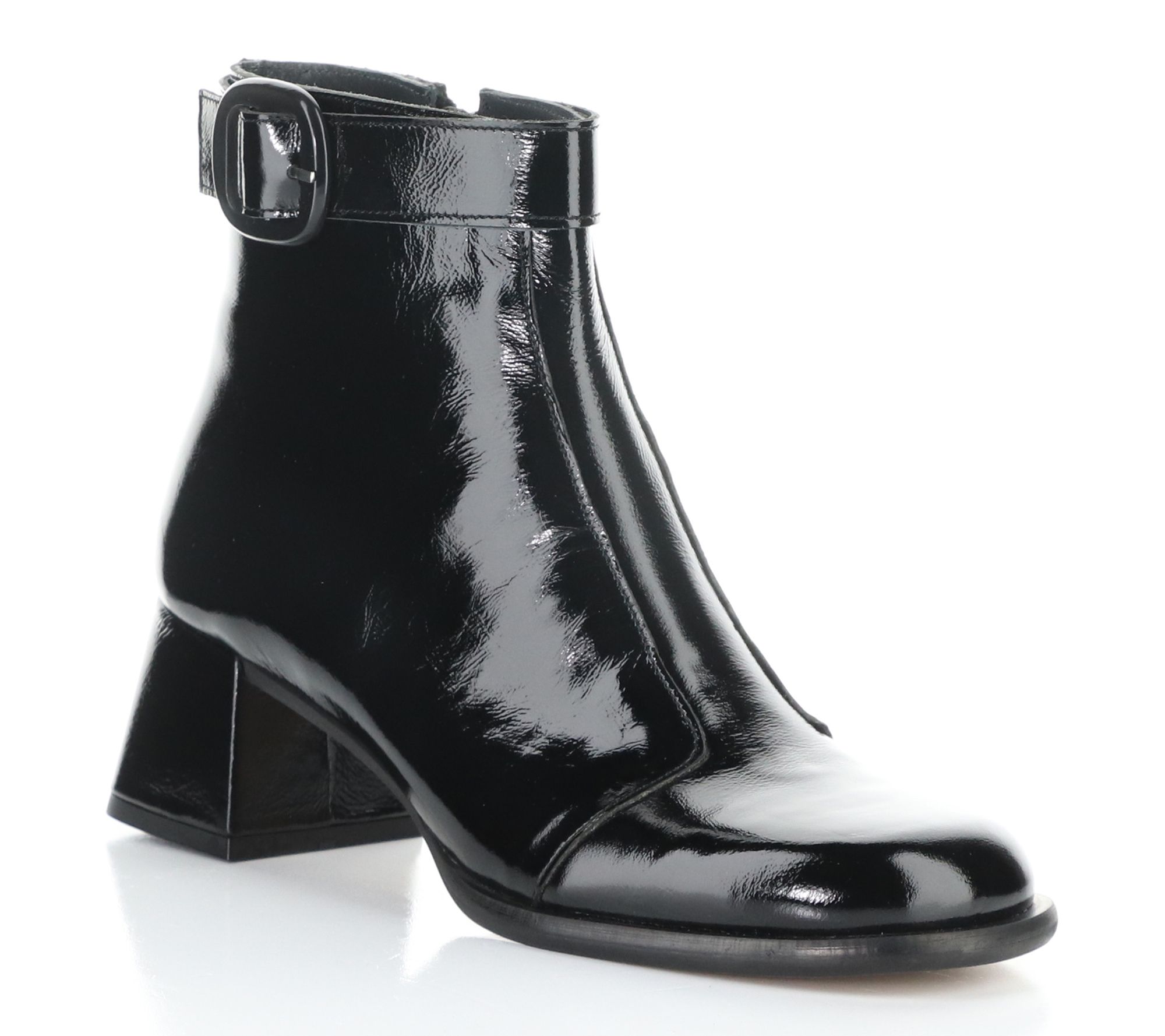 Fly London Nappalak Side Zip Patent Leather Boot