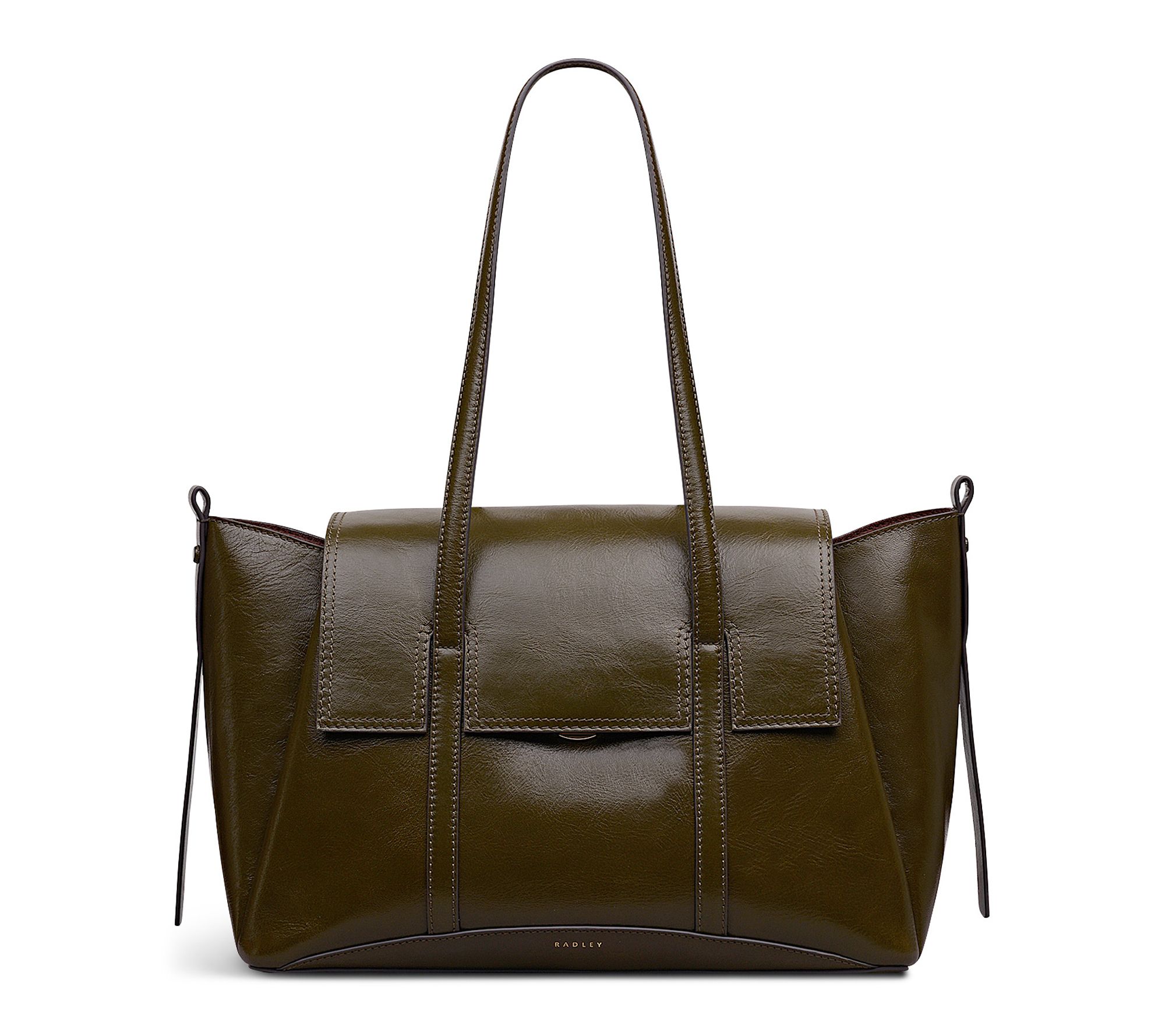 Radley The Chancery - High Shine Medium  Flapover Shoulder Bag