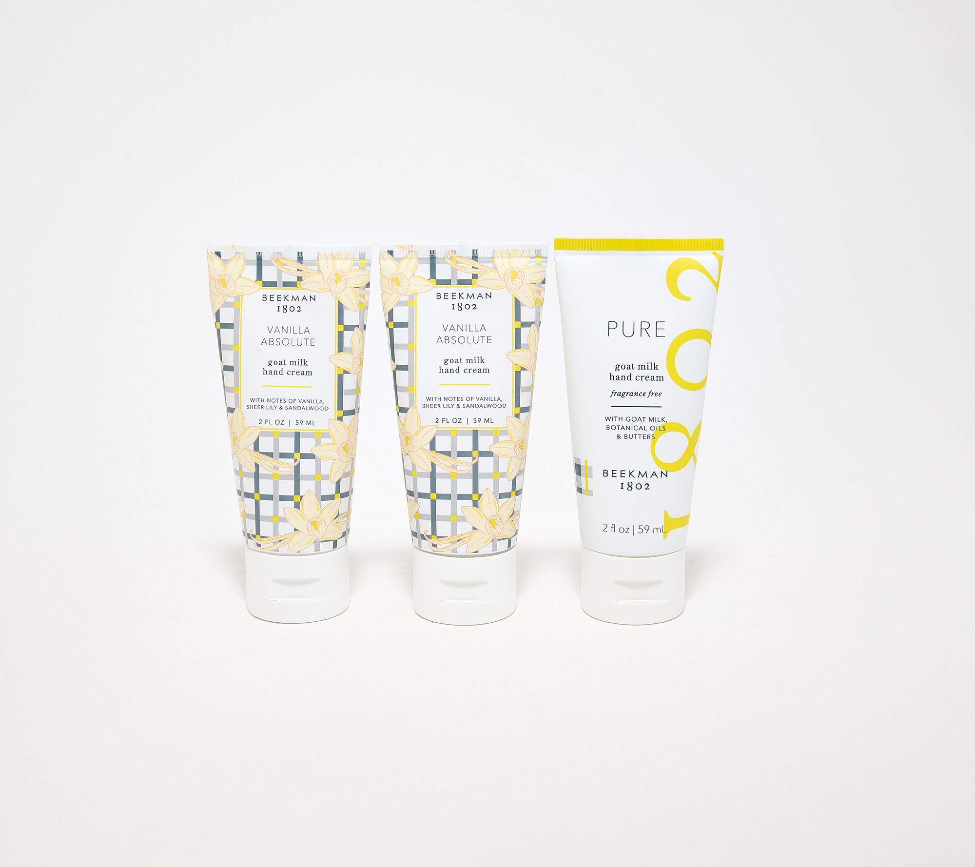  Beekman 1802 3-Piece 2oz Hand Cream Trio