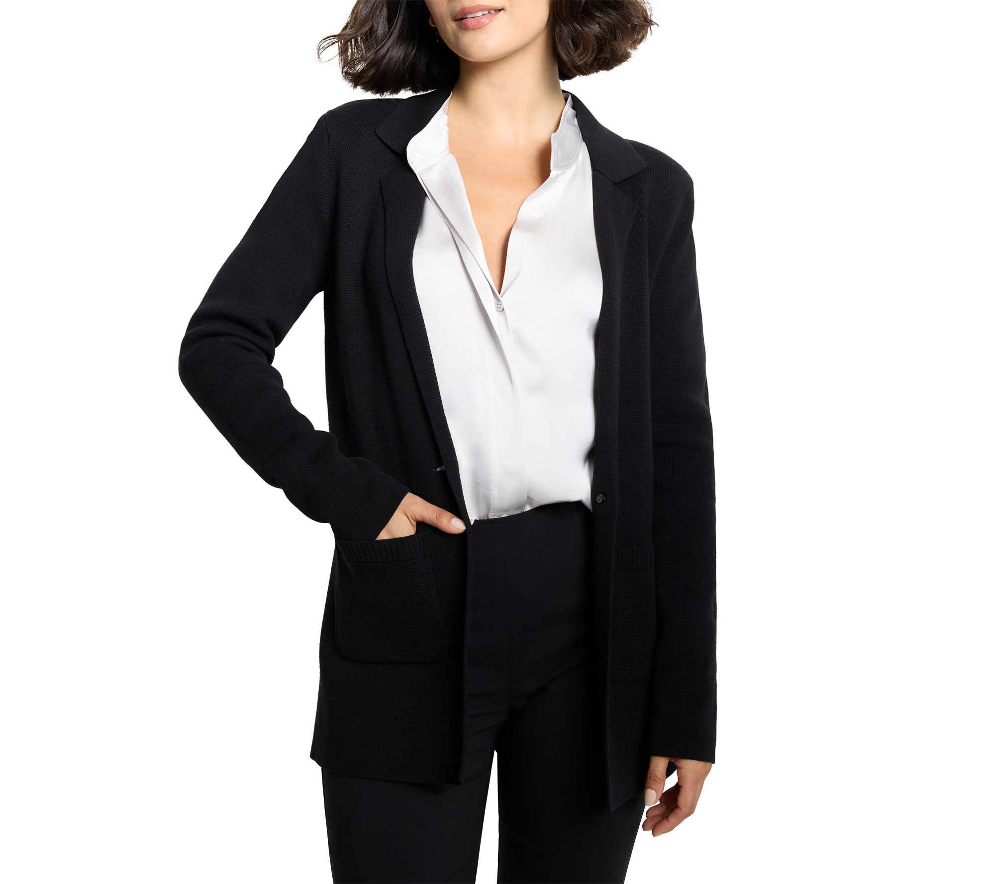 NIC+ZOE Elegant Knit Blazer
