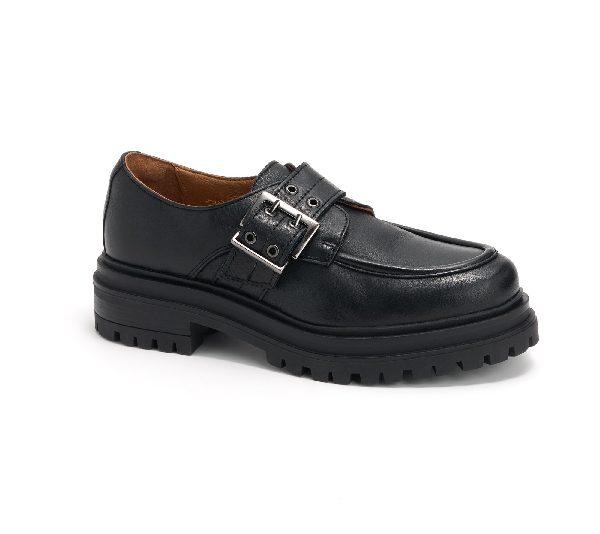 "As Is" Miz Mooz Leather Adjustable Loafers - Lakelan