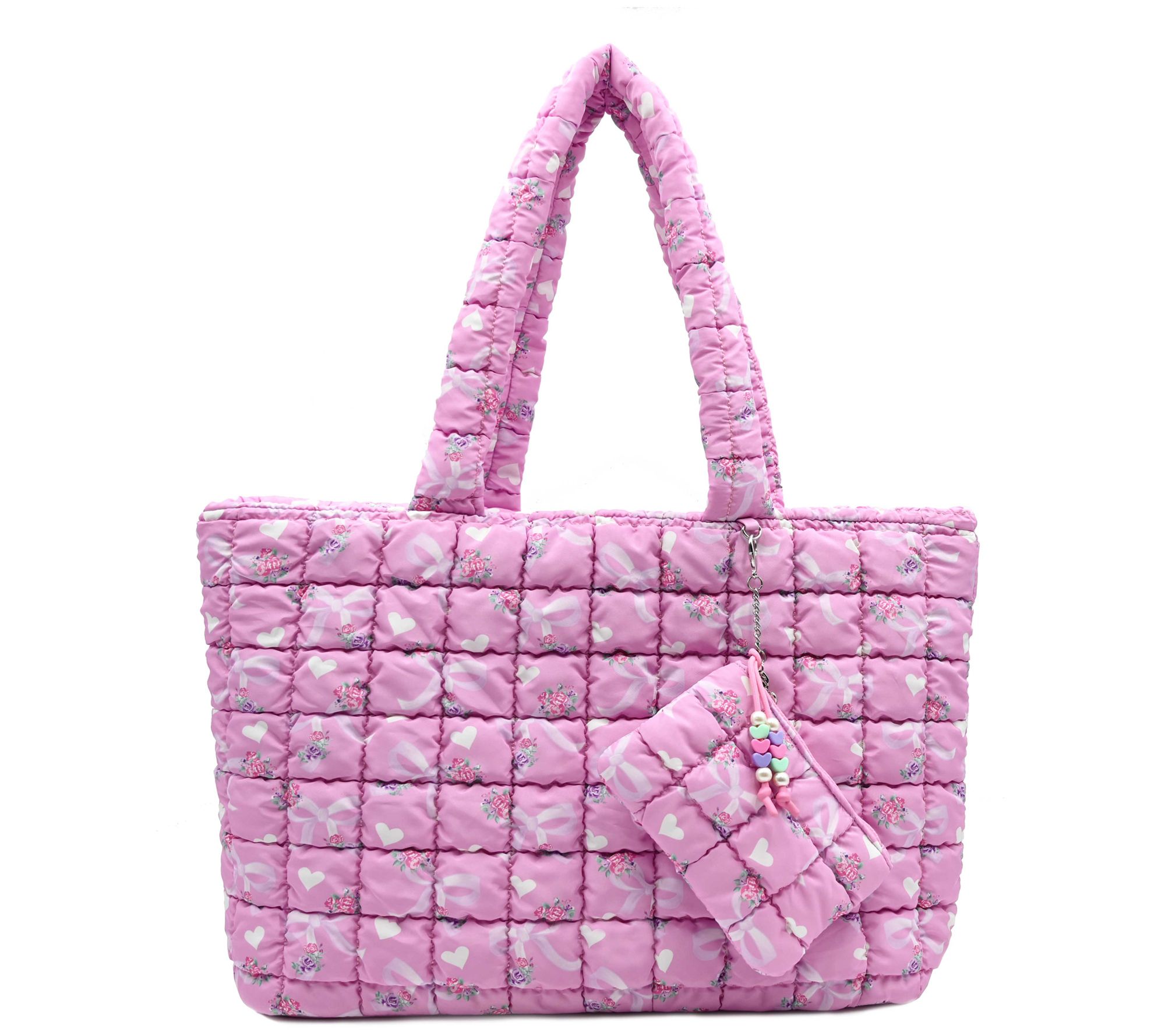 OMG Accessories Scrunch Tote with Coin Purse