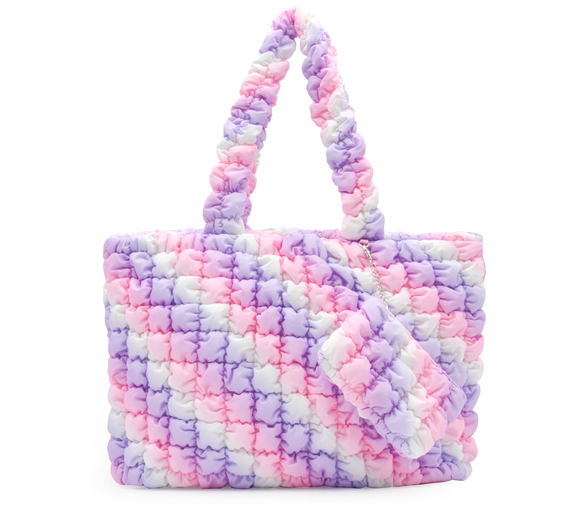 OMG Accessories Scrunch Tote with Coin Purse