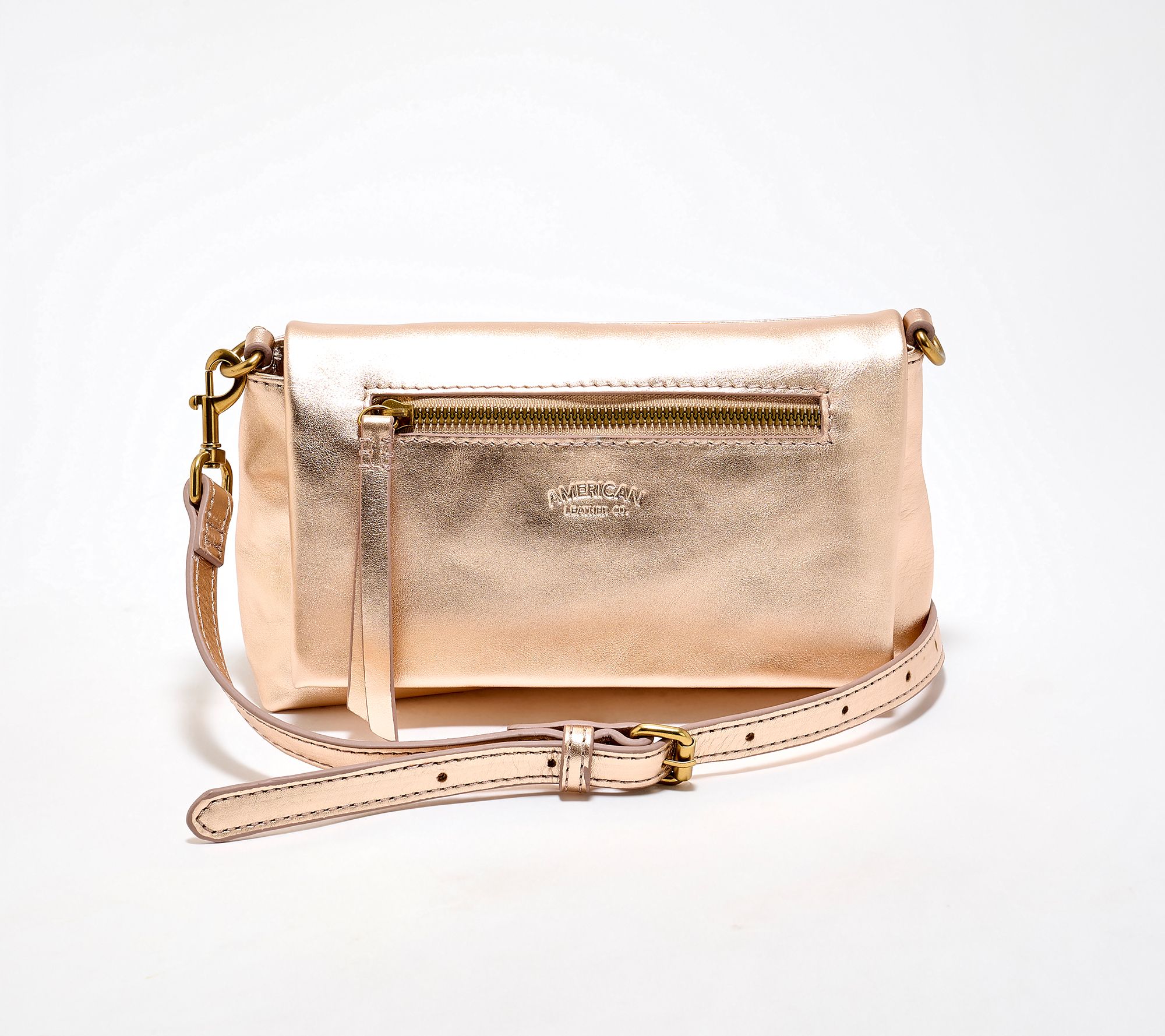 "As Is" American Leather Co. PostianoLeather Crossbody