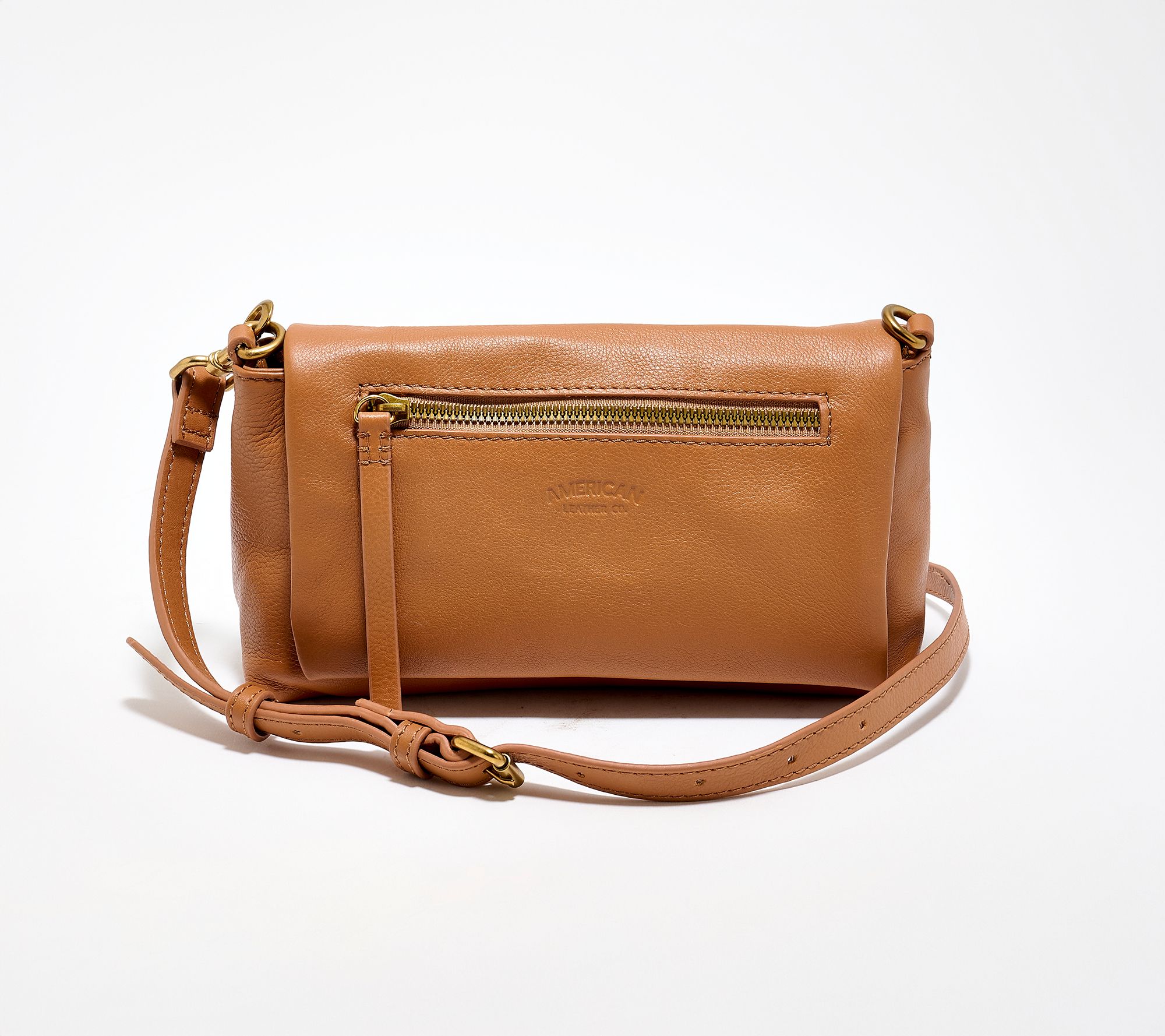 "As Is" American Leather Co. PostianoLeather Crossbody