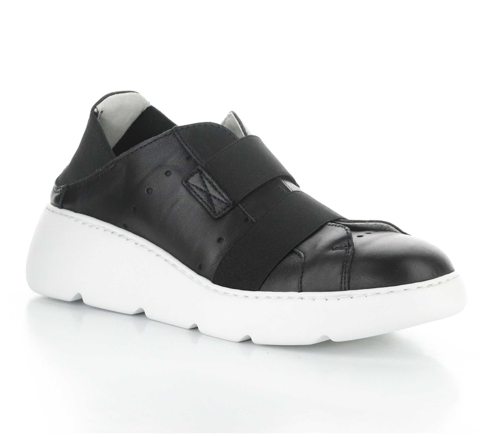 Fly London Hook & Loop Platform Leather Sneakers - Julk775Fly