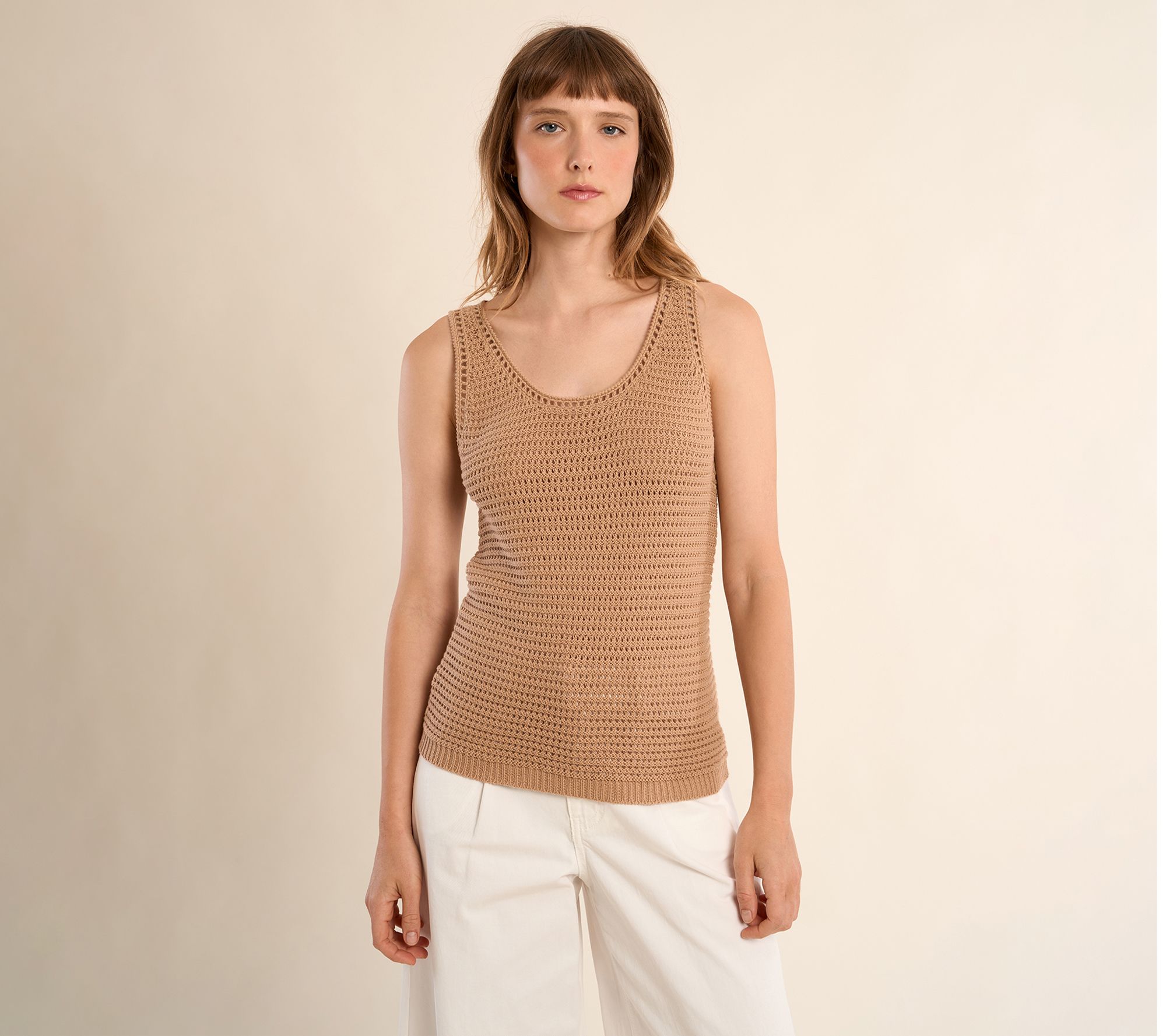 Molly Bracken Crochet Tank Top