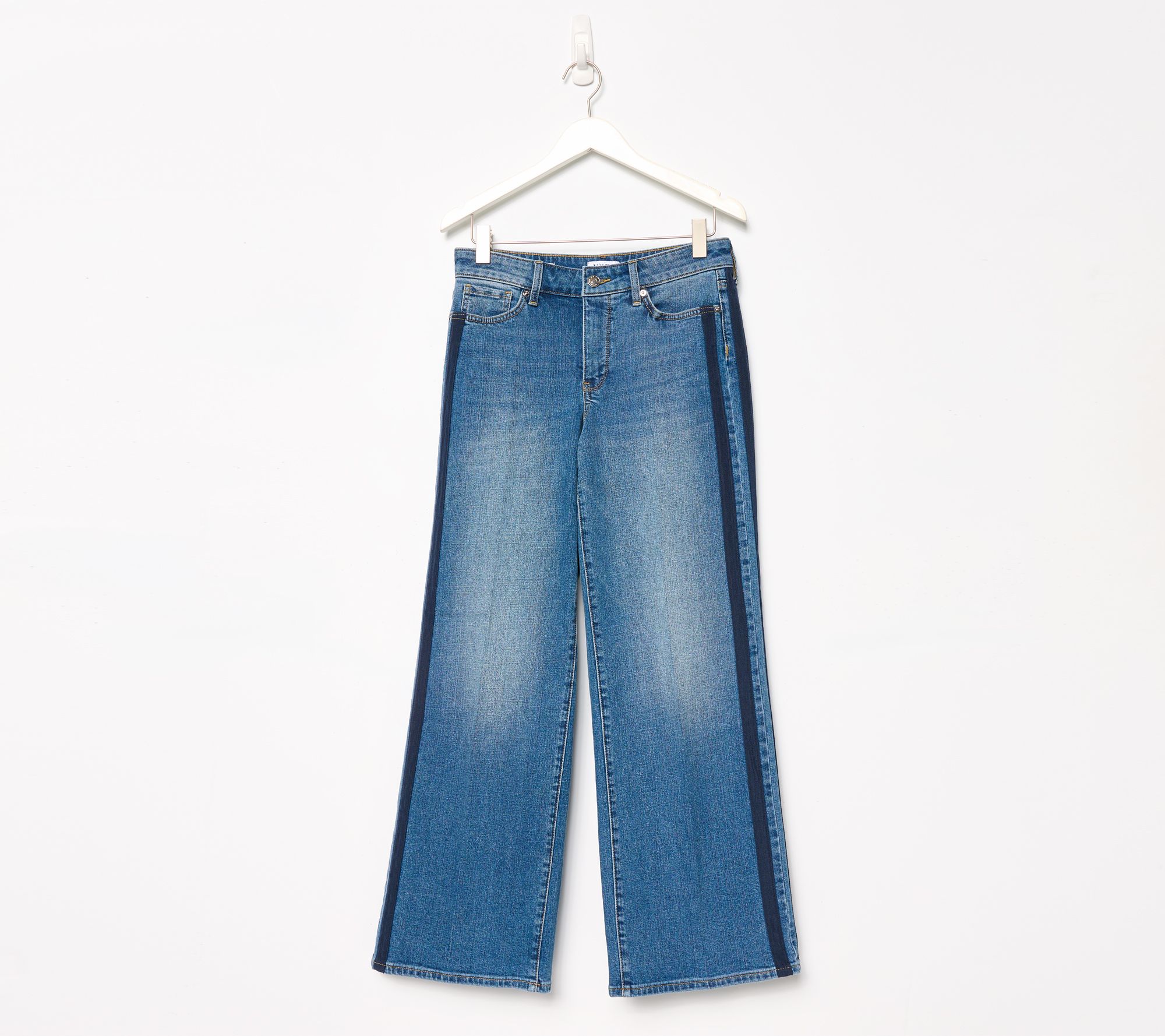 NYDJ Teresa Wide Leg Jean w/ Side Tuxedo Stripe