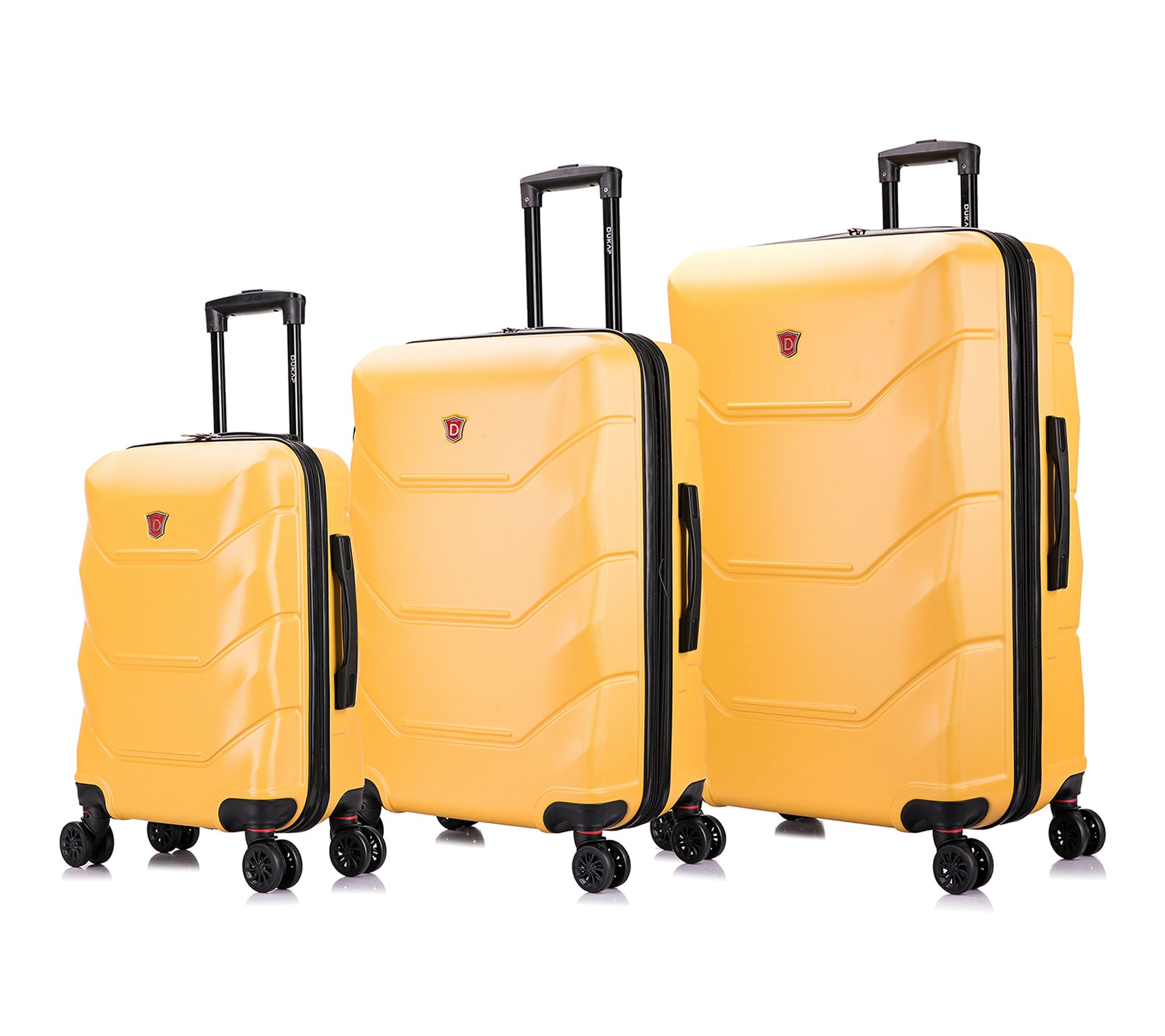 Dukap Zonix Lightweight Hardside 3 Piece Set
