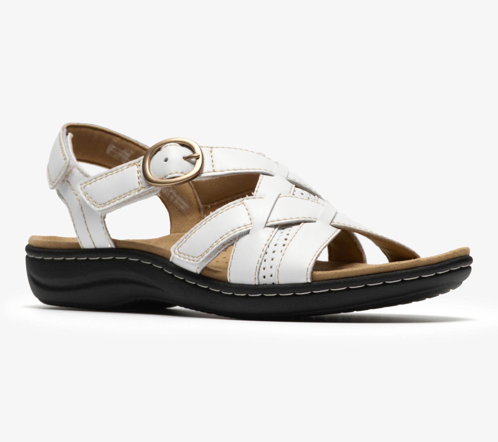"As Is" Clarks Collection Leather Sandals - Laurieann Mae