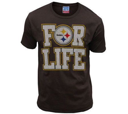 NFL Pittsburgh Steelers Fan For Life T-Shirt 