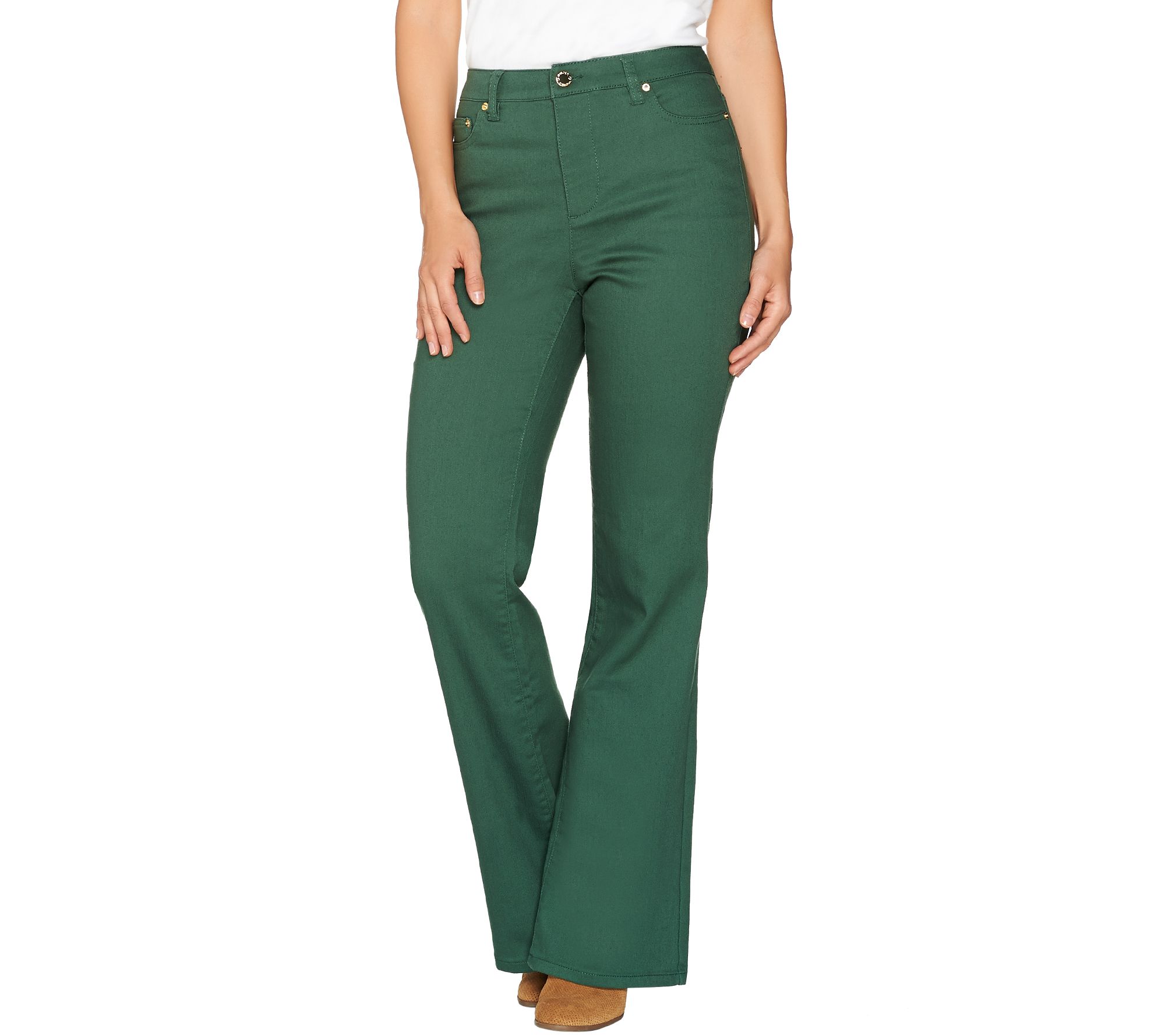 C. Wonder Regular 5- Pocket Flare Leg Jeans - QVC.com