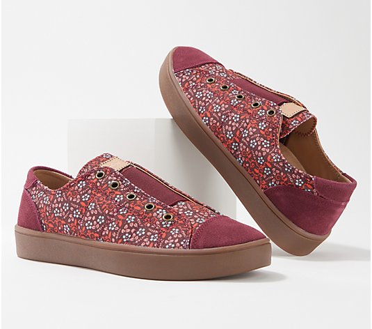 Spenco Orthotic Slip-On Shoes - Malibu Floral