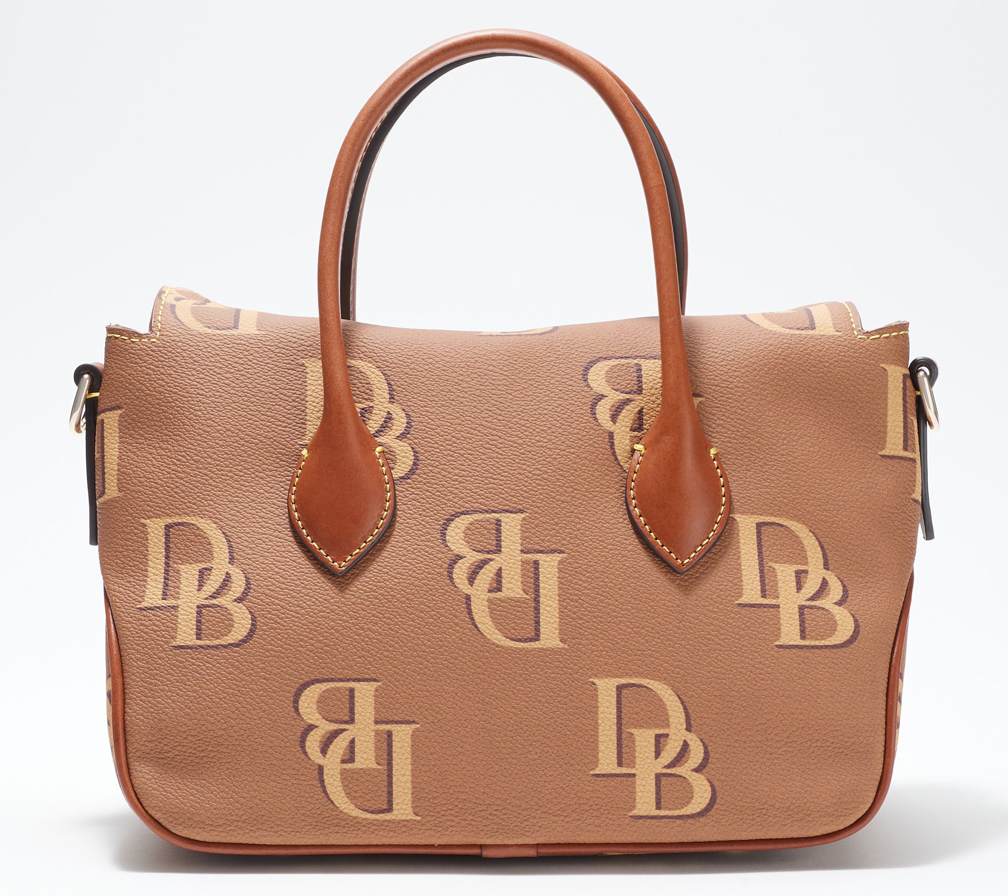 Dooney & Bourke Coated Cotton Monogram Hobo Bag on QVC 