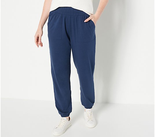AnyBody Cozy Knit Luxe Jogger Pants with Pocket