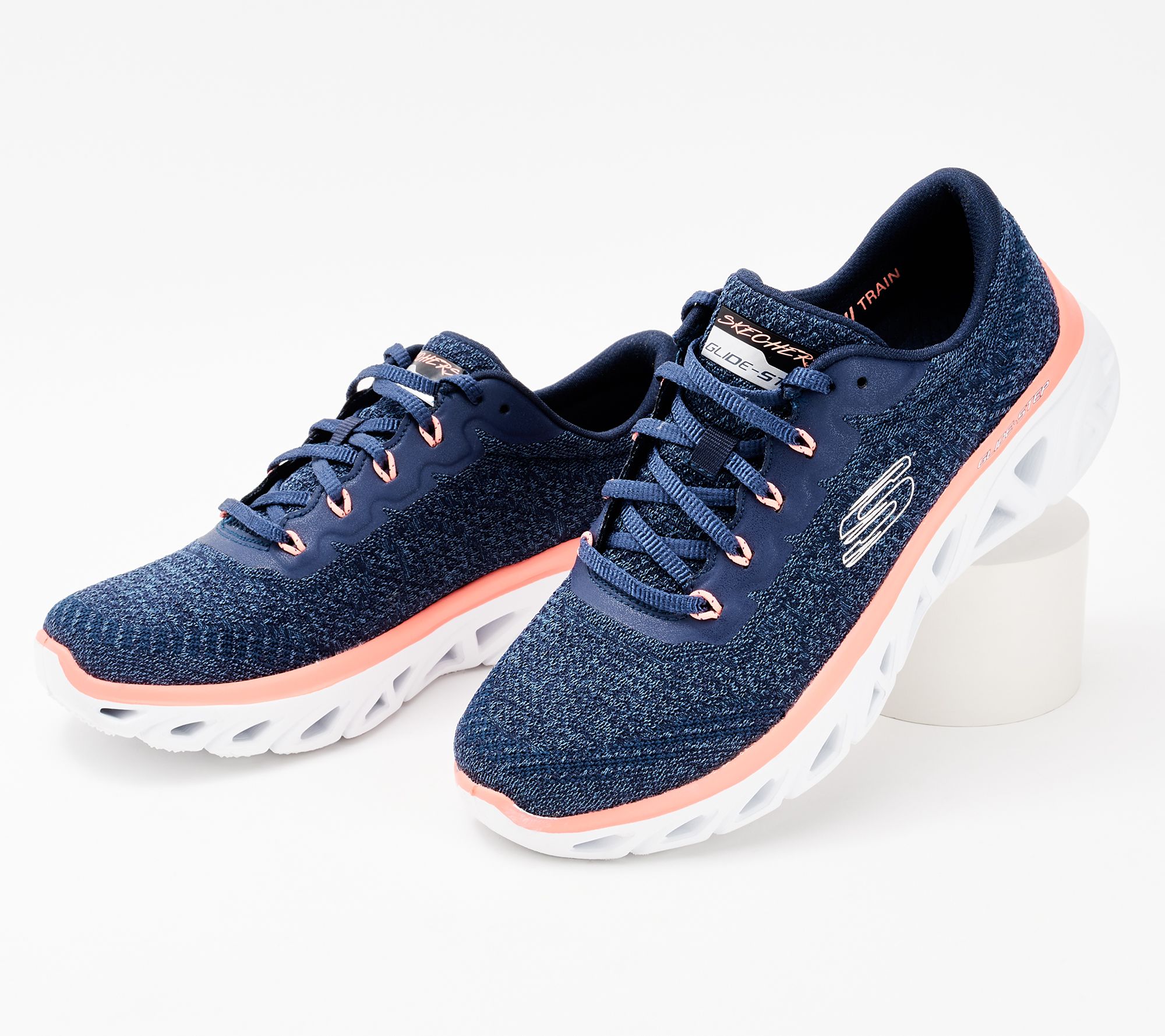 Skechers Glide Step Washable Knit Lace-Up Sneaker Sneakers