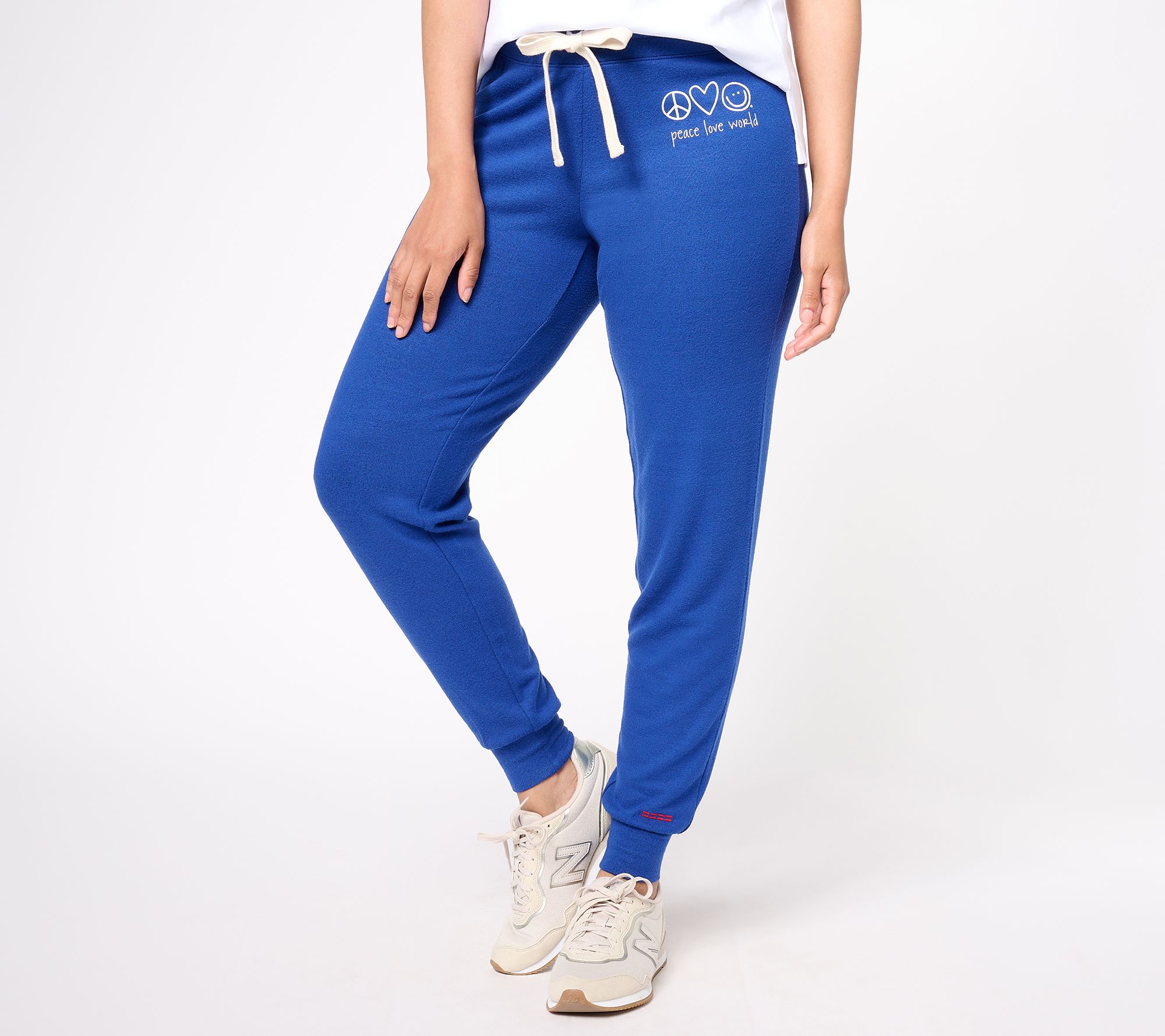 Peace Love World_Petite Comfy Affirmation Jogger