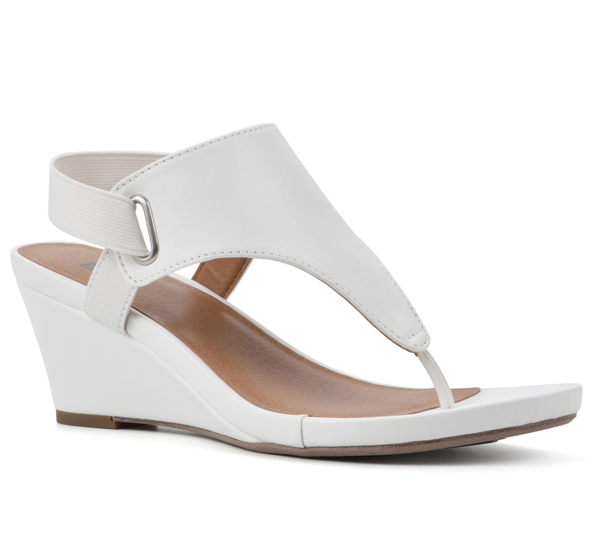 White Mountain Wedge Sandals - All Dres