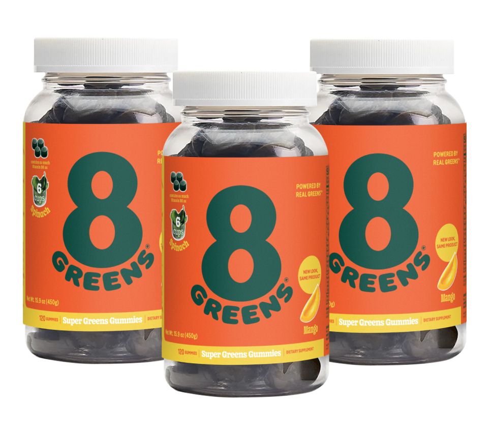 8Greens Gummies Made From Real Greens 90 Day Supply