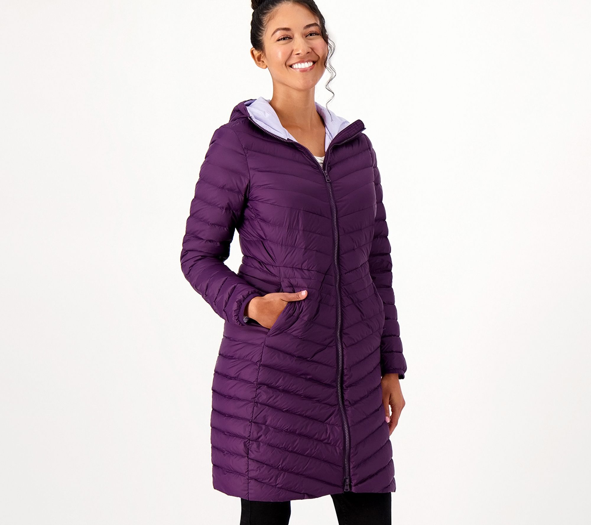 "As Is" Lands' End Tall Ultra Light Down Packable Jacket