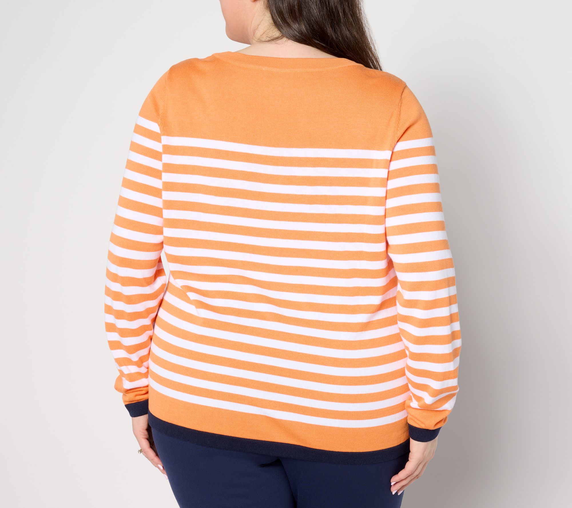 Nautical stripe sweater, Le 31, Shop Men's Crew Neck Sweaters Online