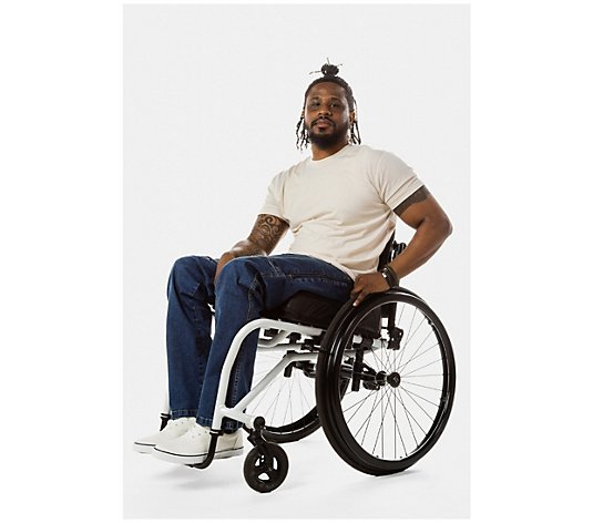 No Limbits Adaptive Men's Dark Wash Wheelchair Pant
