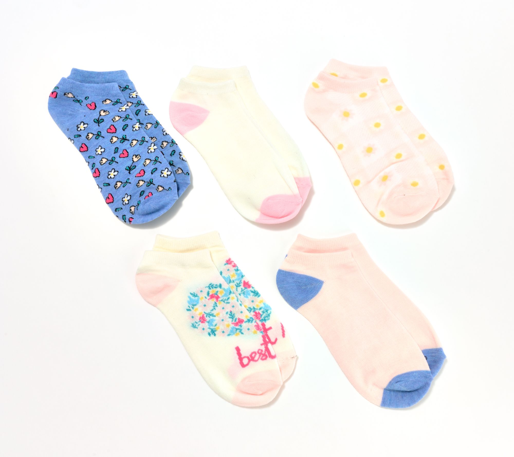 Hallmark Set of 5 Springtime Socks