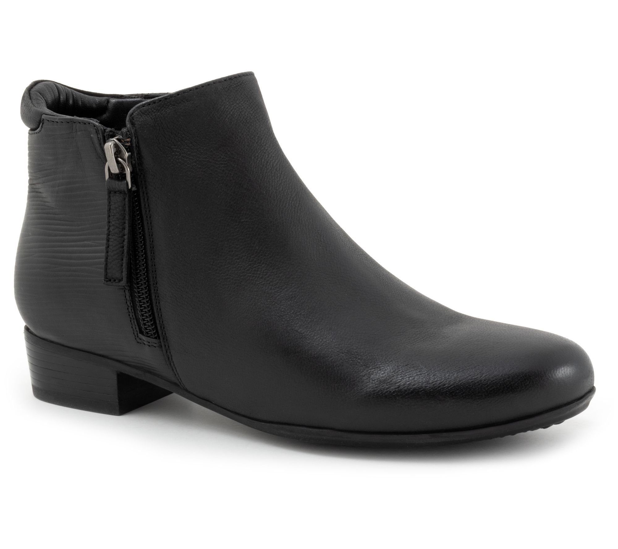 Trotters Women's Major Embossed Ankle Boots - QVC.com