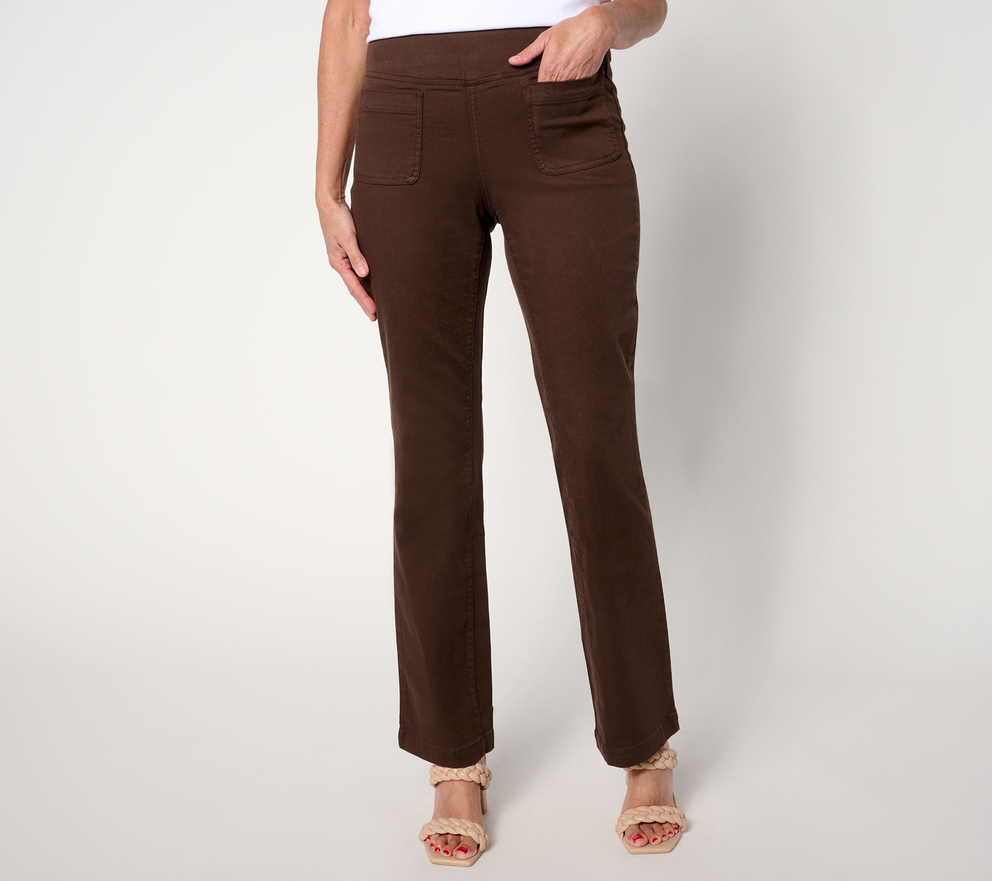 Belle by Kim Gravel_Tall TripleLuxe Twill Baby Boot Cut Jean
