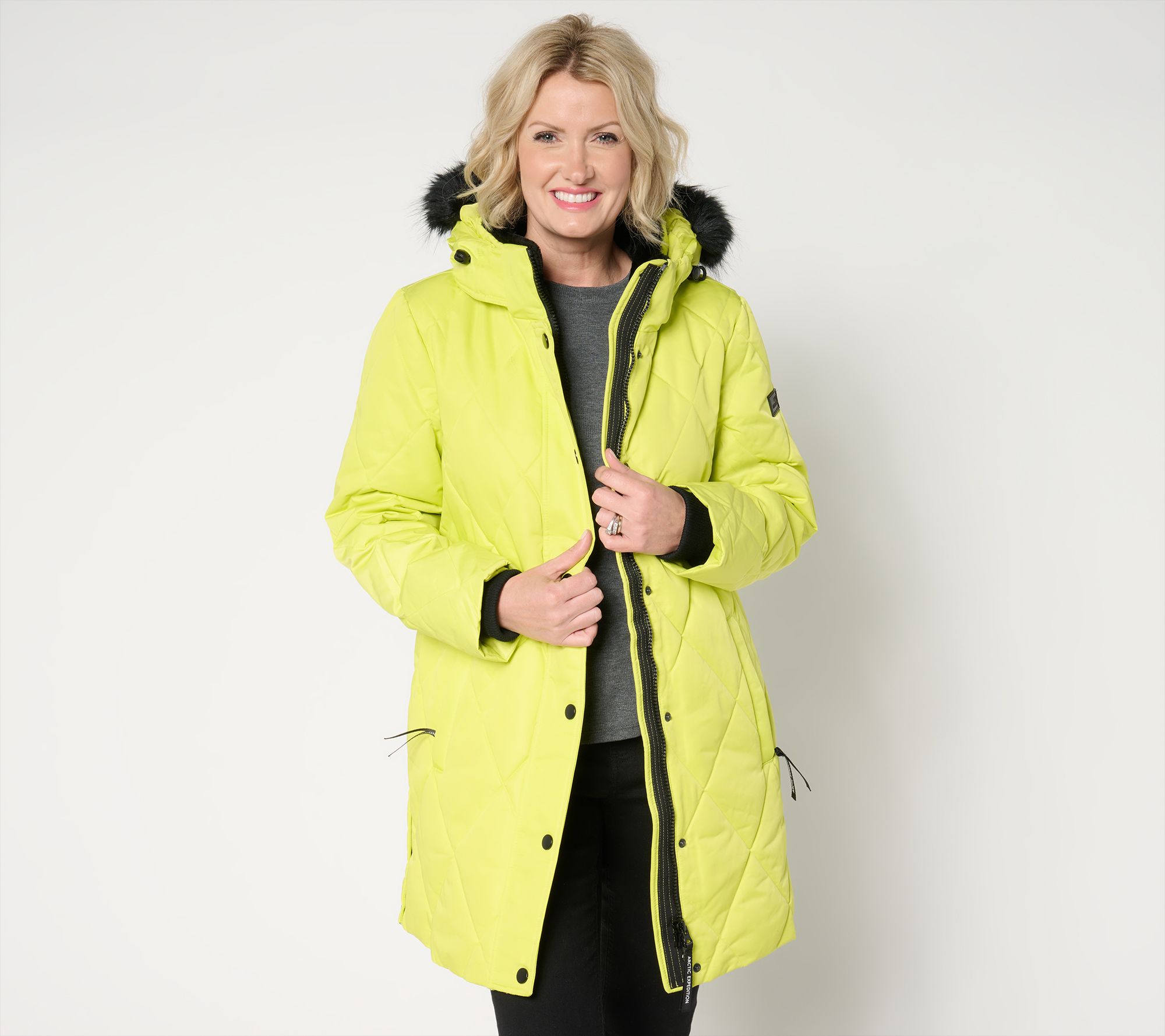 Qvc clearance coats hotsell