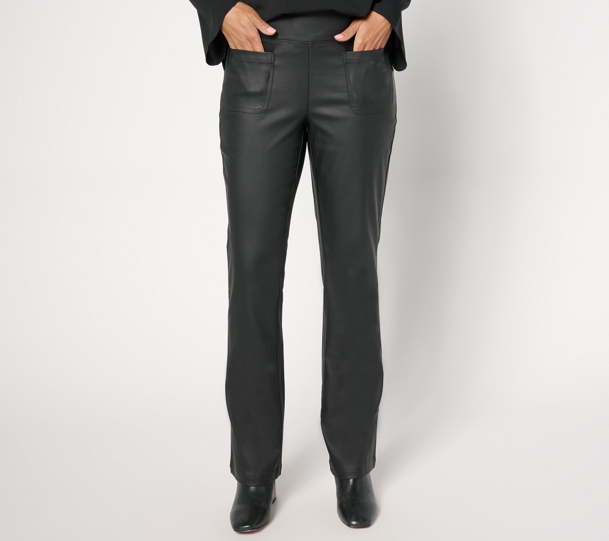 Belle by Kim Gravel Regular Rebelleious Coated Twill Baby Boot Pant