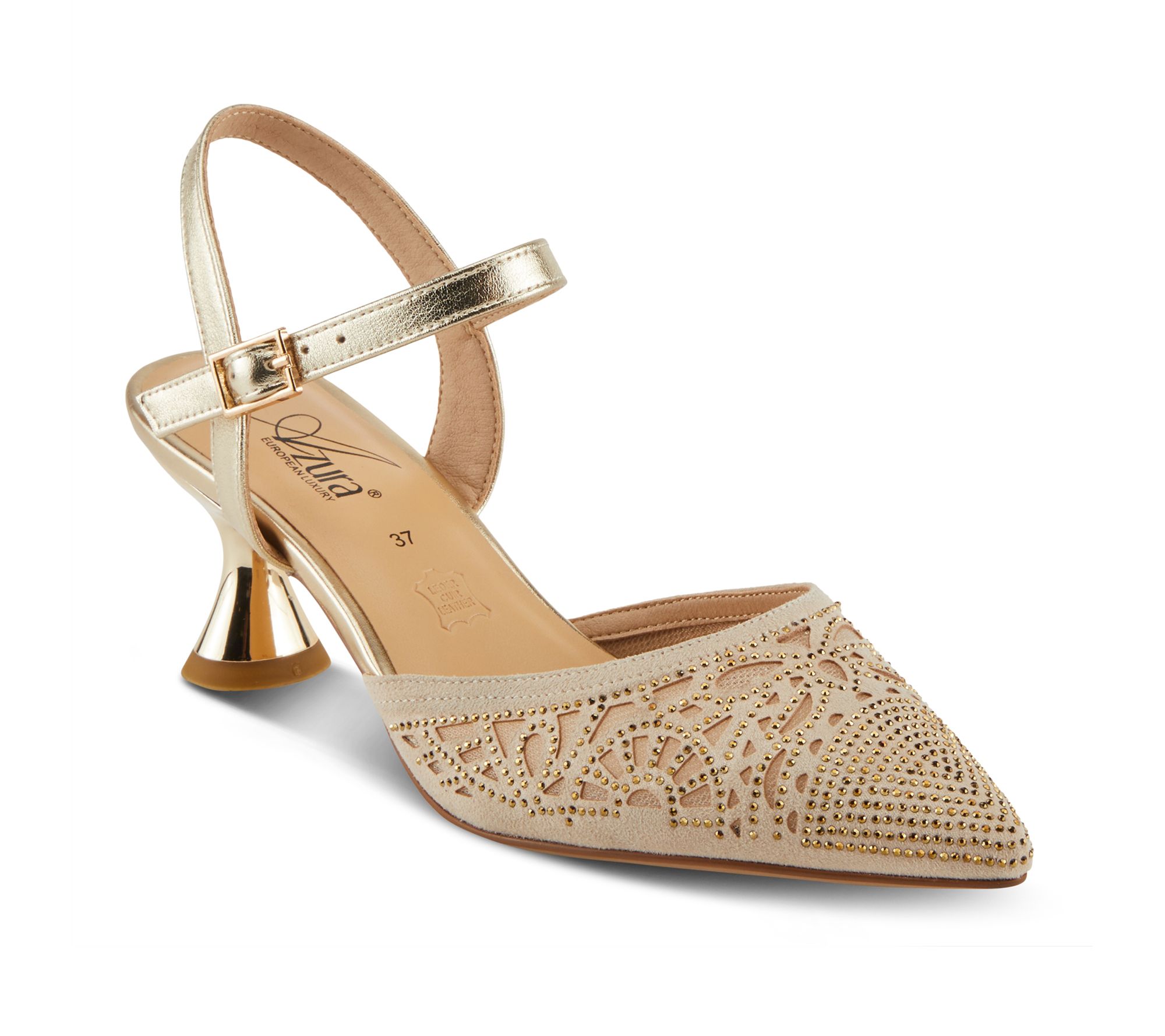 Azura by Spring Step Leather Dress Shoes - Delicate