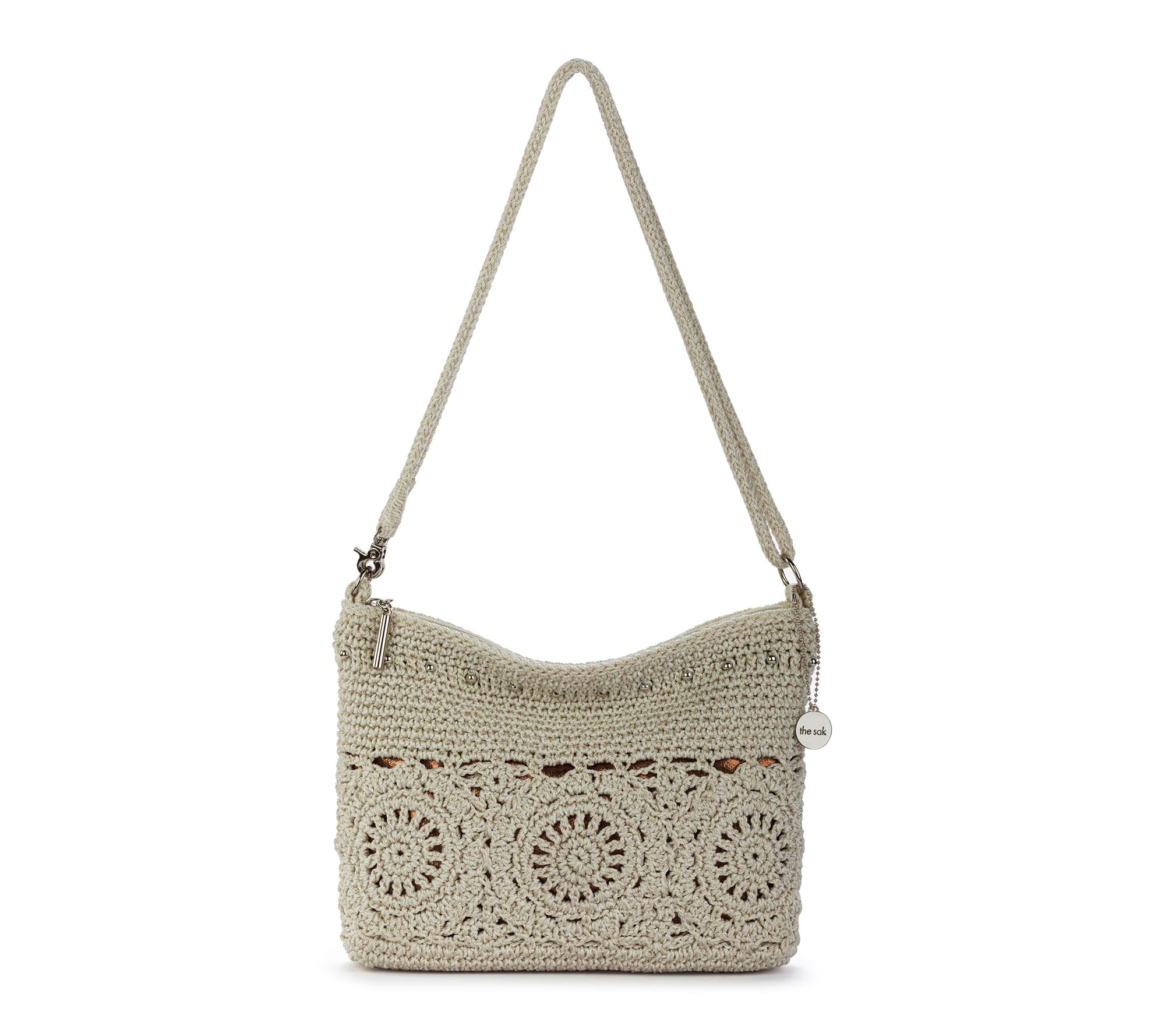 The Sak Lumi Crochet Medium  Crossbody