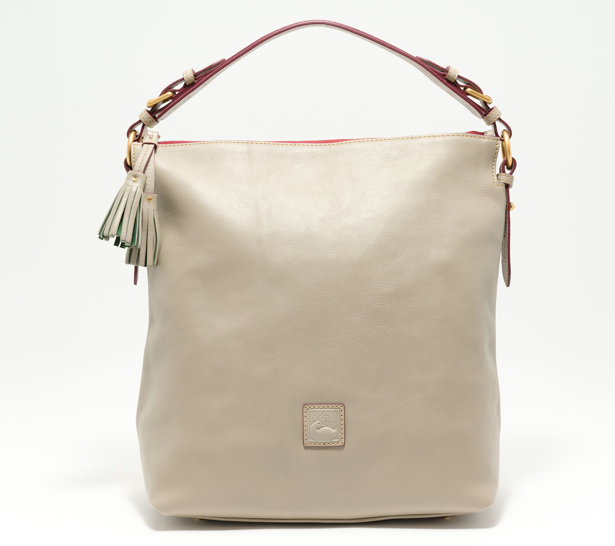 "As Is" Dooney & Bourke Florentine Leather Mackenzie Hobo