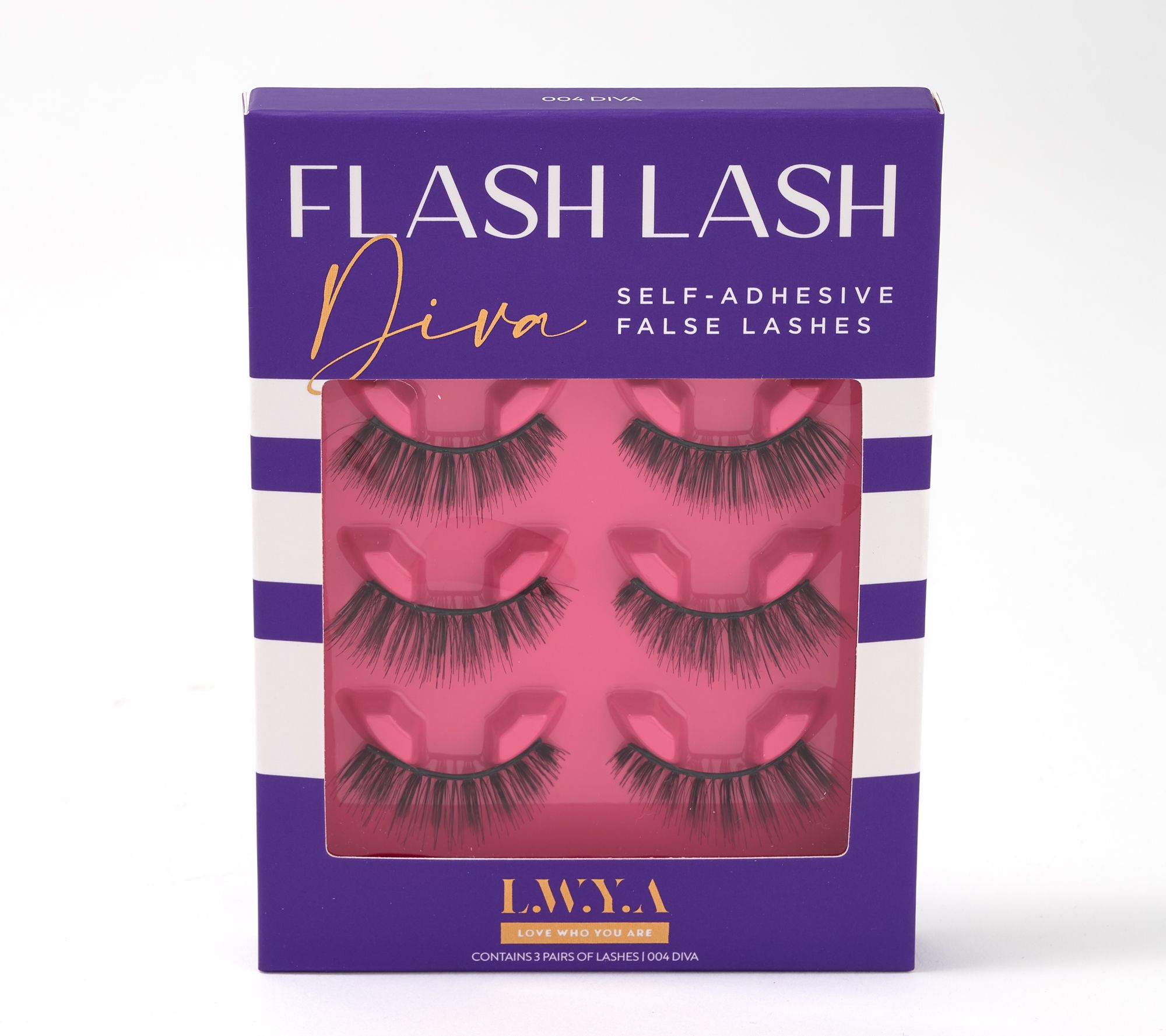 LWYA by Kim Gravel Flash Lash Faux Lash C/O 3pc Set