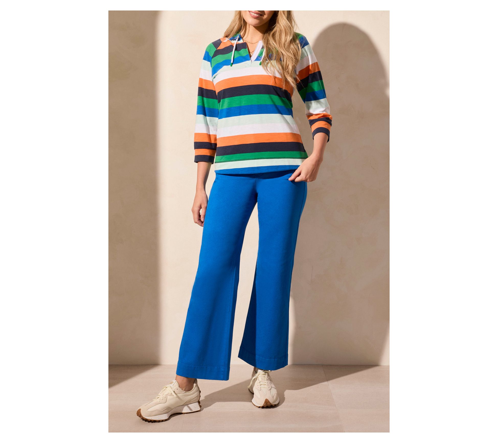 Tribal Printed Drawstring Raglan Hoody