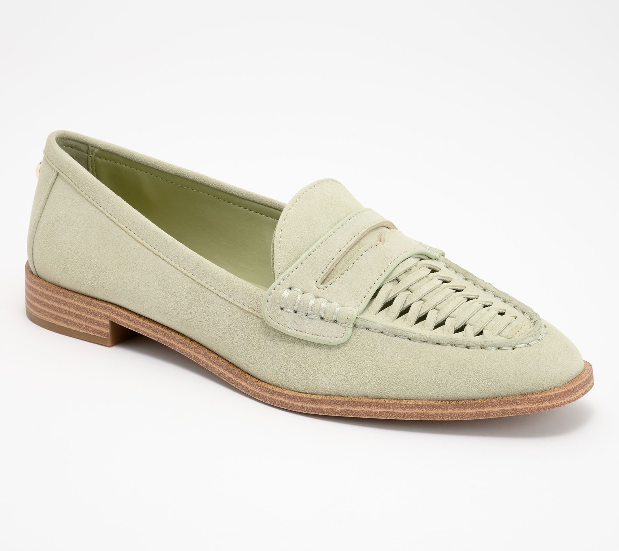 "As Is" Vince Camuto Woven Leather or Suede Penny Loafers- Caylas