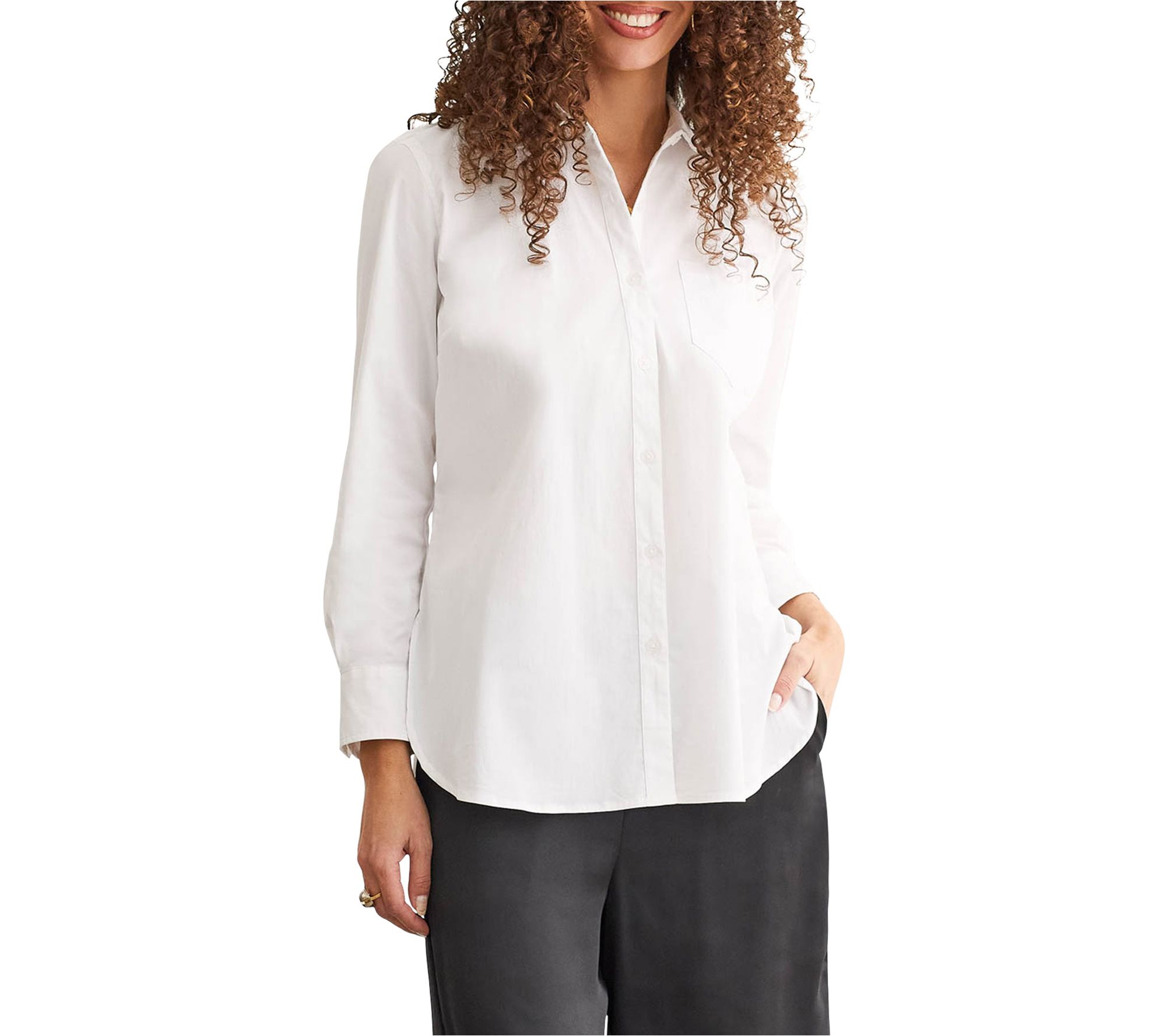 Tribal Classic White Button Up Shirt