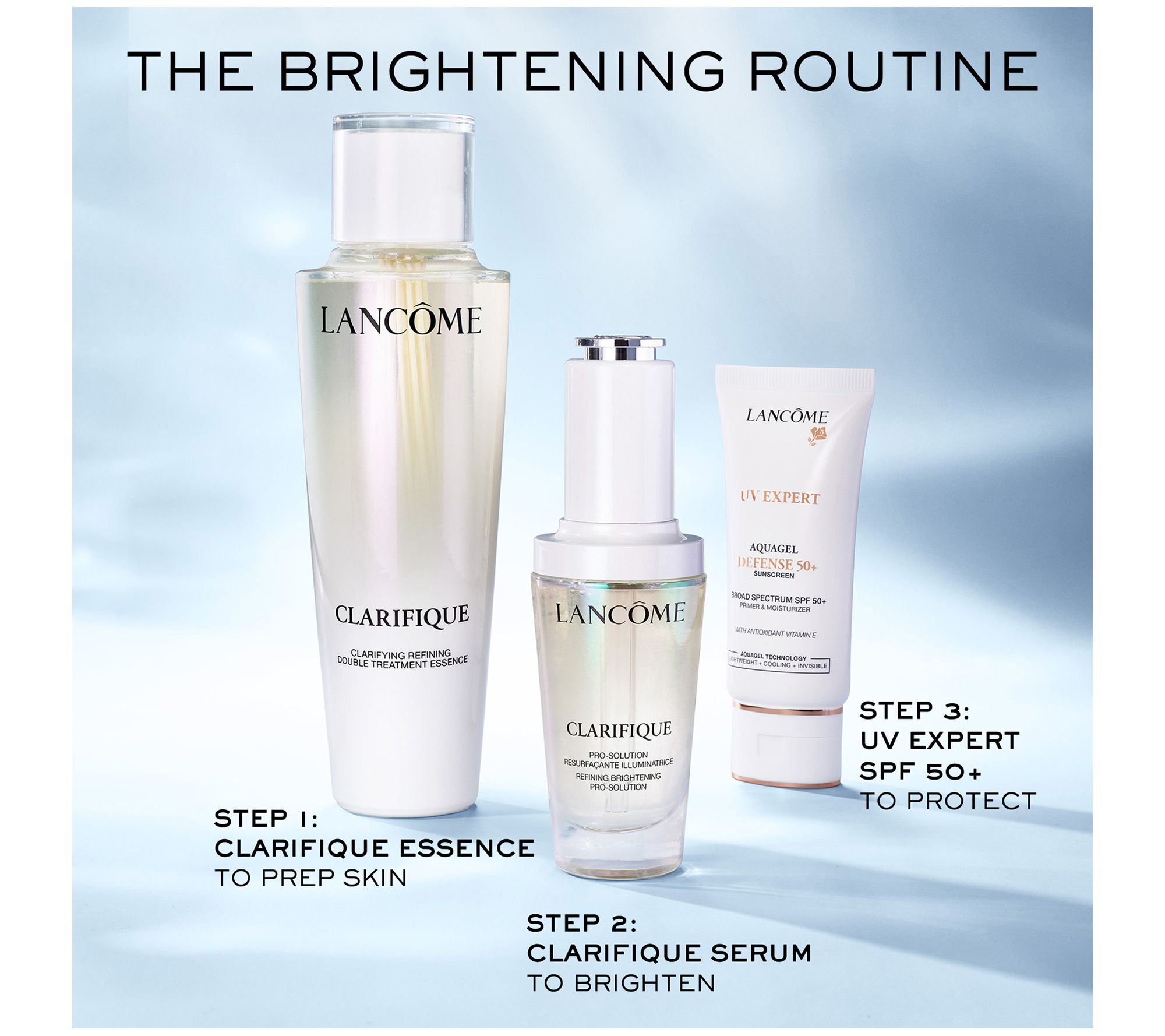 LANCÔME ランコム　CLARIFIQUE 3点セット Lancome Clarifique Brightening Routine Discovery 3-Piece Set