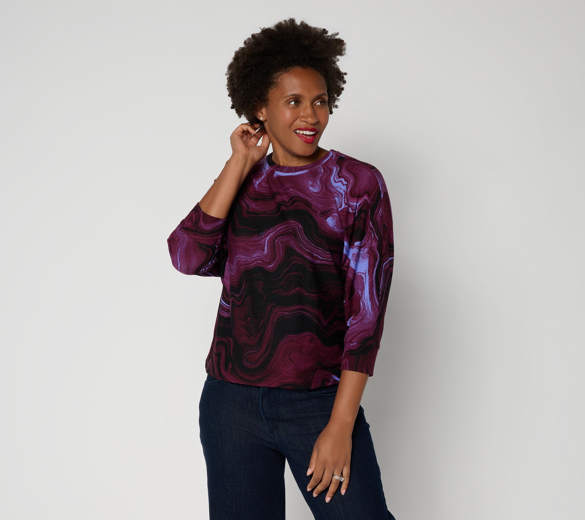 Carla Rockmore Collection Dolman Sleeve Top