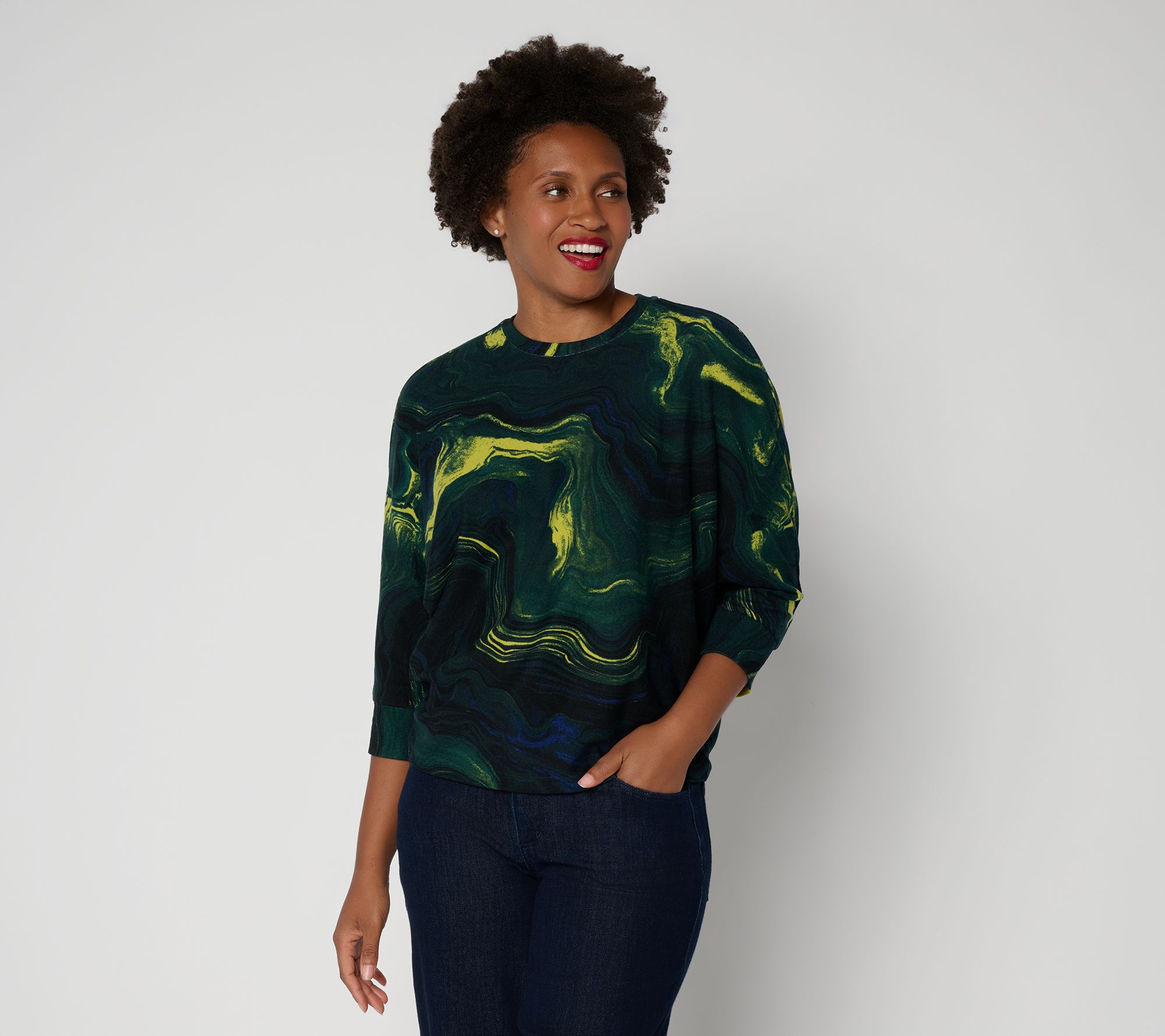 Carla Rockmore Collection Dolman Sleeve Top