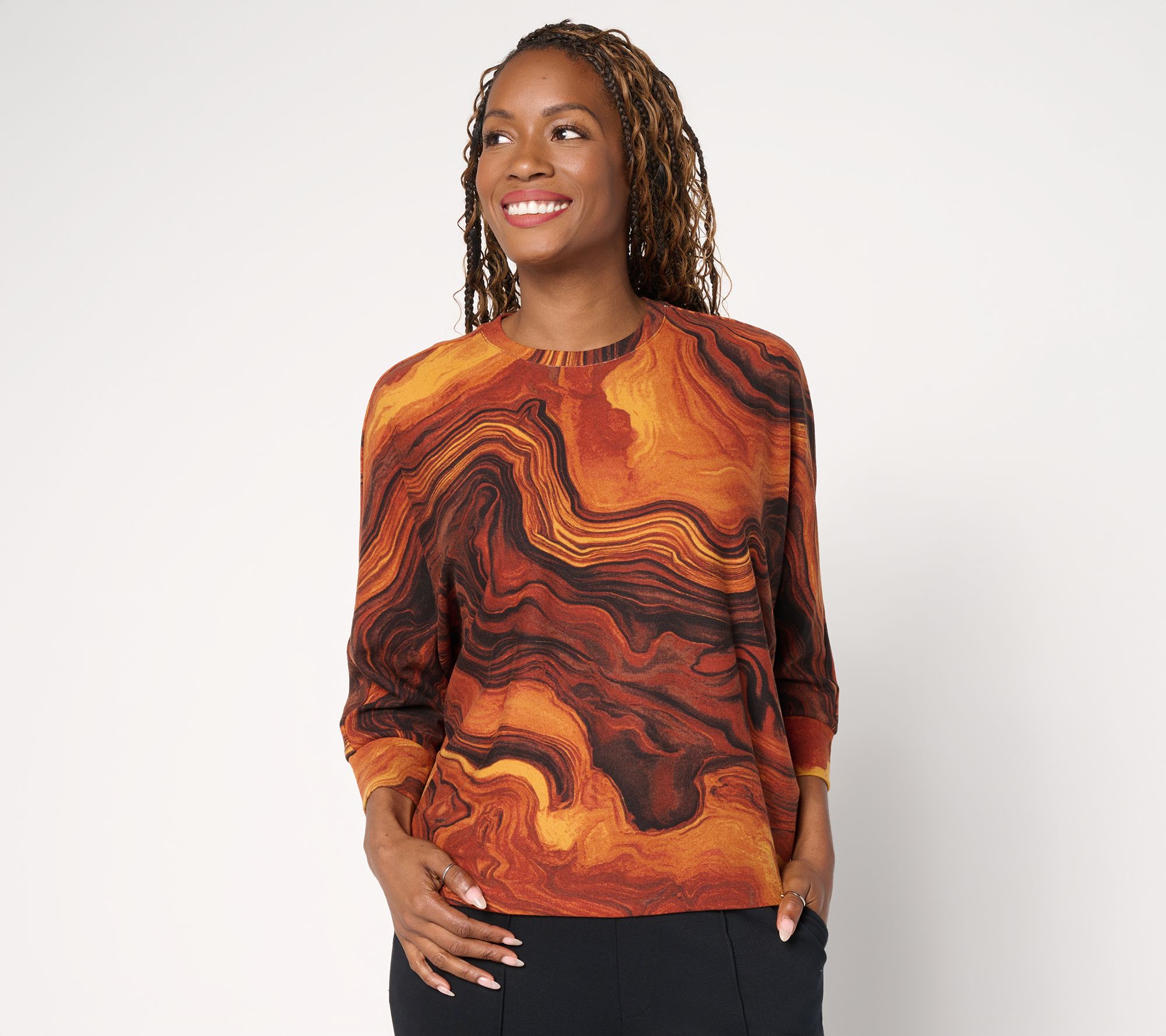 Carla Rockmore Collection Dolman Sleeve Top
