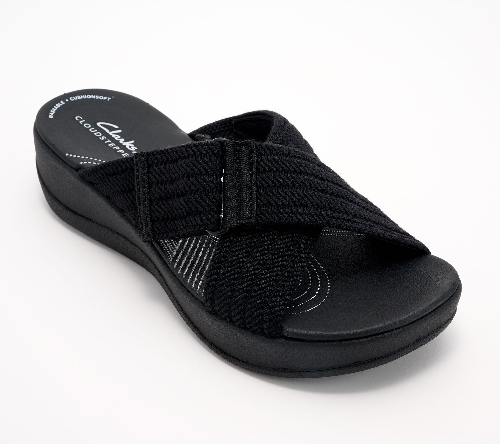 Clarks Cloudsteppers Slide Sandals - Arla Wave