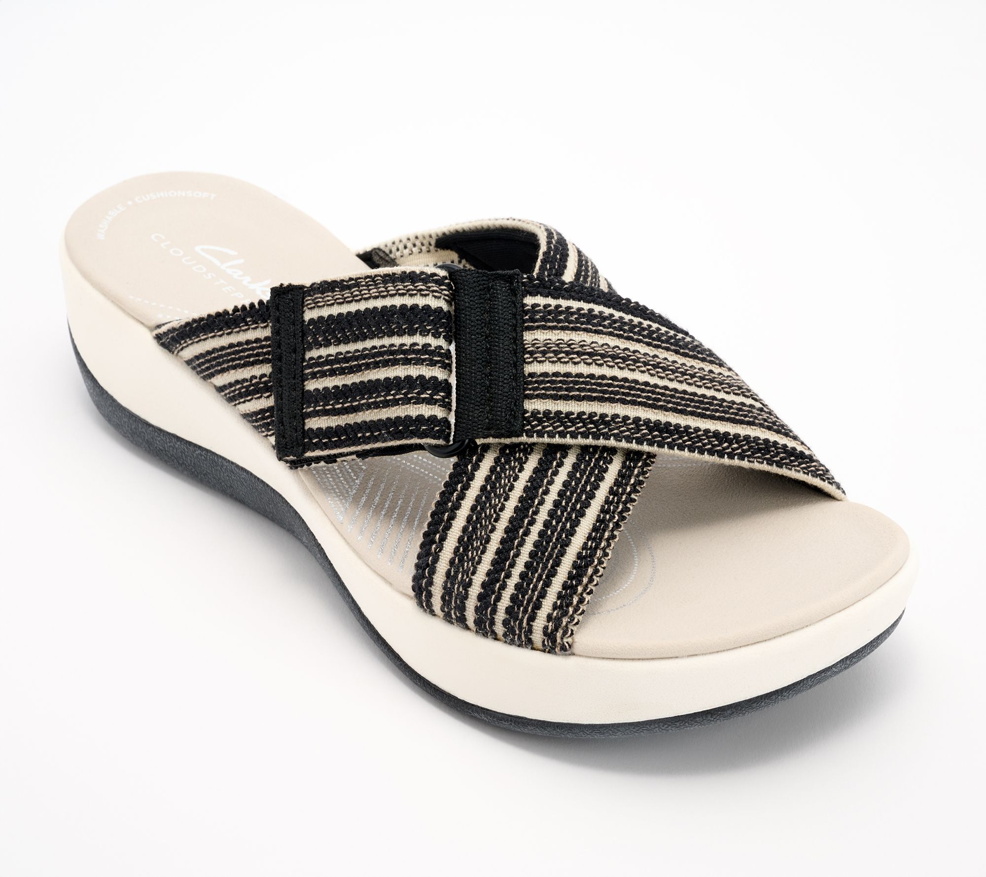 Clarks Cloudsteppers Slide Sandals - Arla Wave