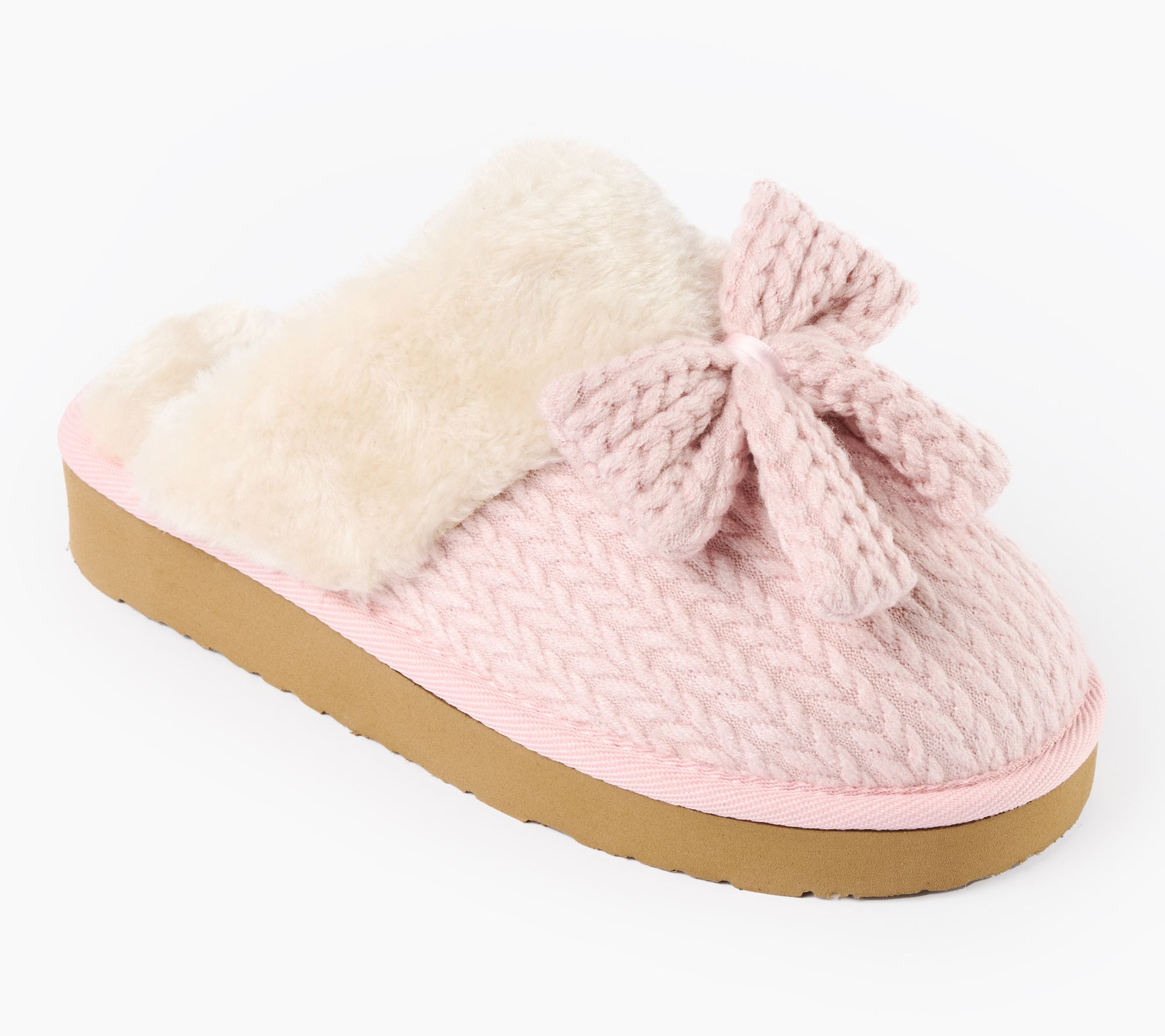 Minnetonka Women's Bowelle Scuff Slippers