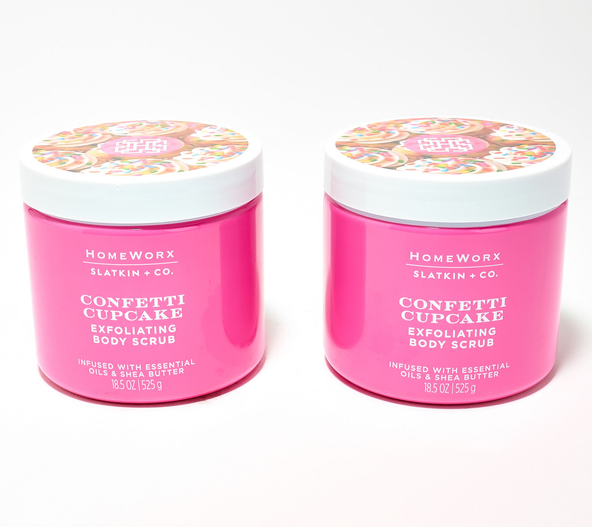 Homeworx by Slatkin + Co. Core Body Scrub Duo