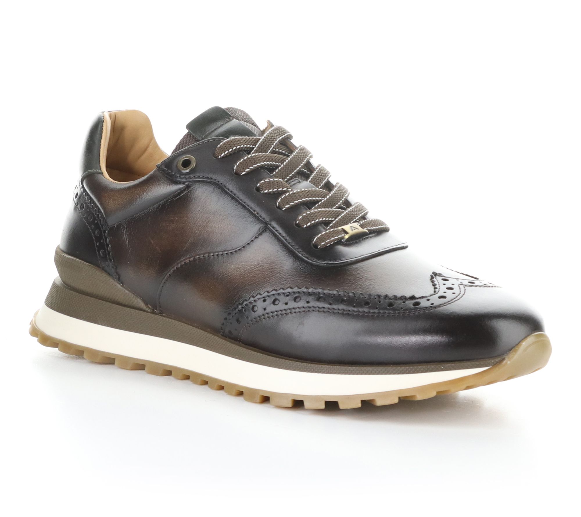 Ambitious Leather Lace Up Sneaker - 13139