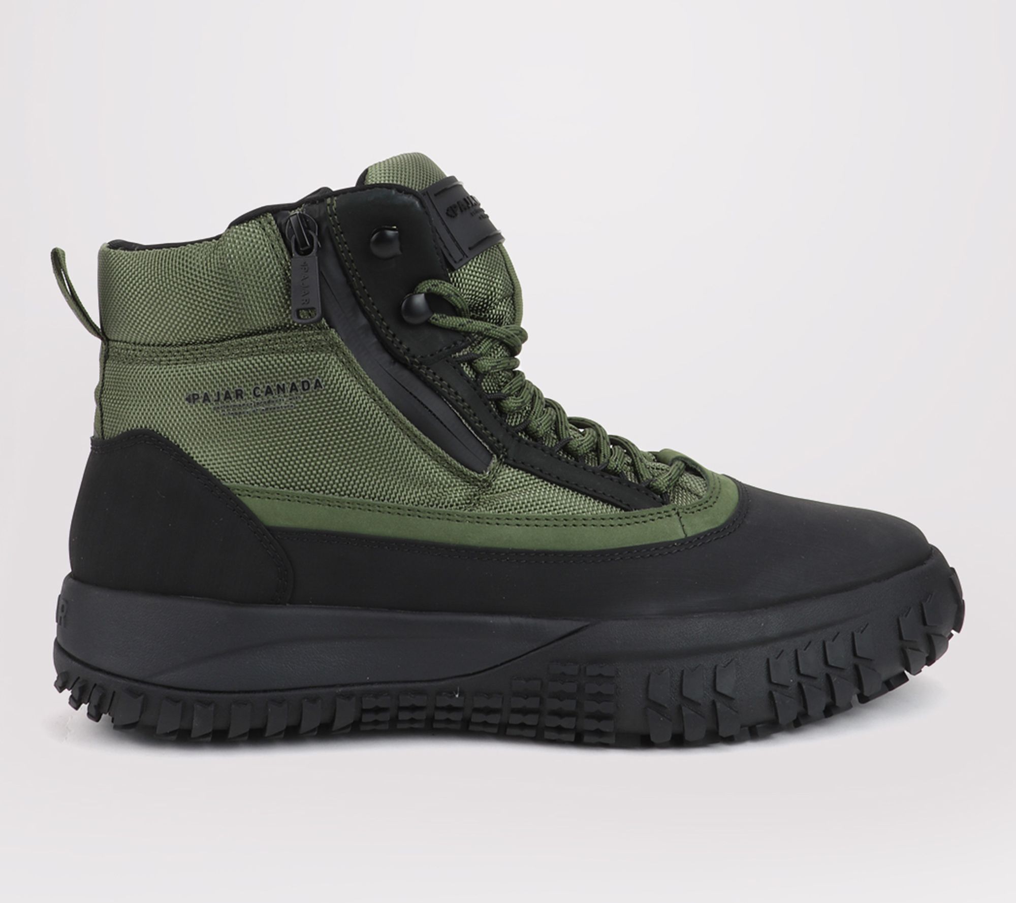 Pajar Canada Noralp Men's Front Lace/ Side ZipBoots - QVC.com