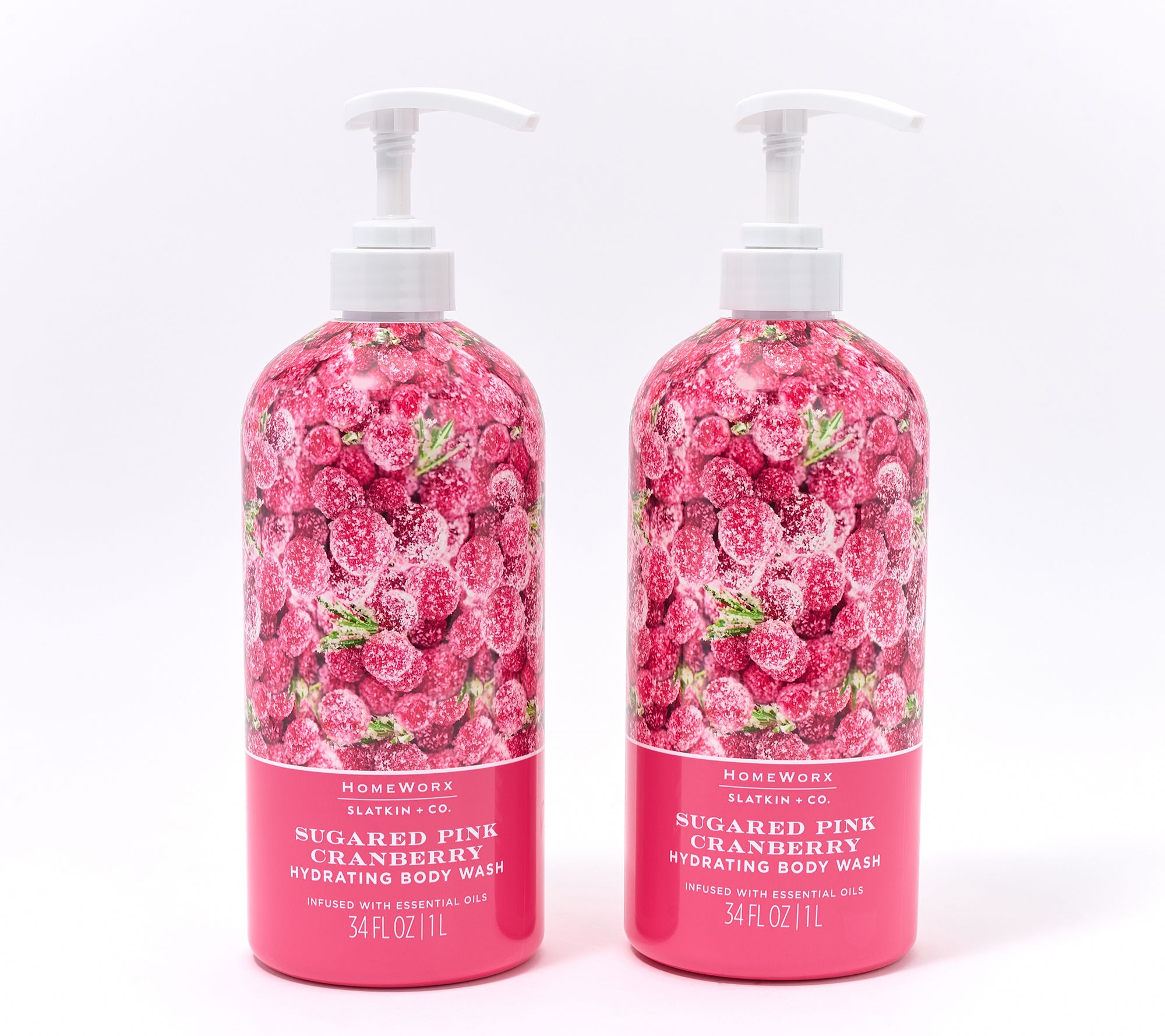 HomeWorx by Slatkin + Co. 34oz Body Wash Duo